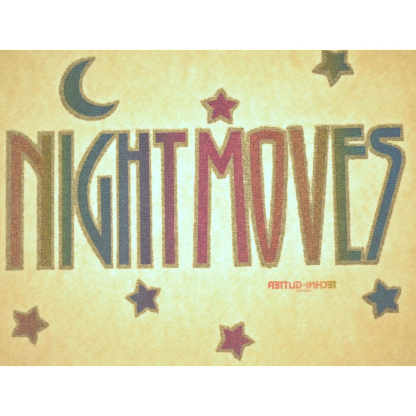 Vintage VINTAGE Original 1970s Night Moves Iron On Heat Transfer Size ONE SIZE - 2 Thumbnail