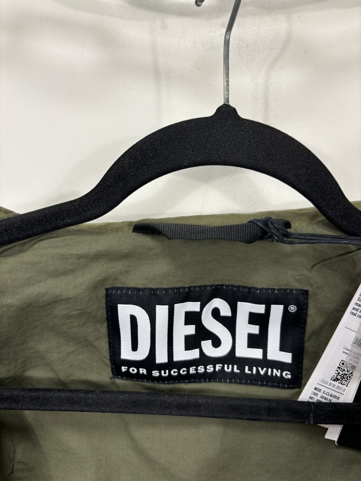 Diesel Diesel G-Claudia Giacca NWT Women’s Multipocket Olive Jacket Size XXS / US 00 / IT 34 - 13 Thumbnail