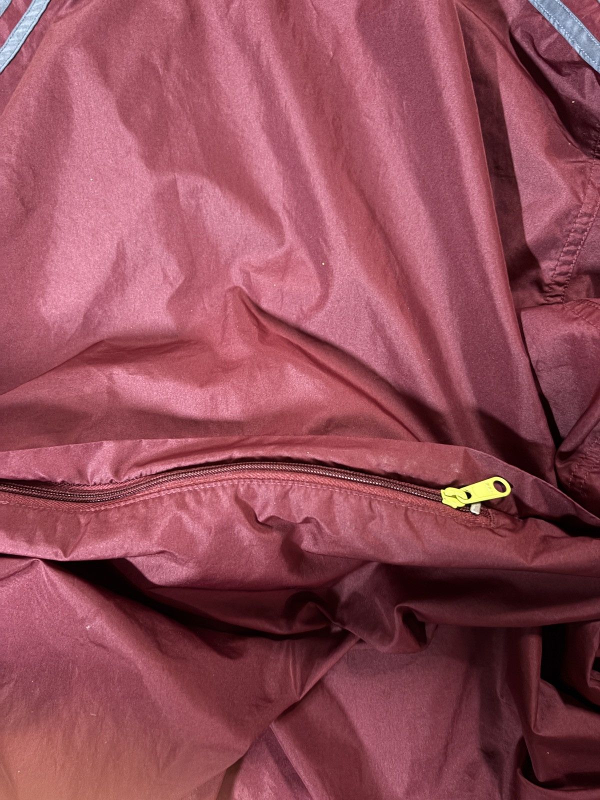 Adidas Vintage 90s Adidas Anorak Nylon Windbreaker Jacket Red Size US M / EU 48-50 / 2 - 7 Thumbnail