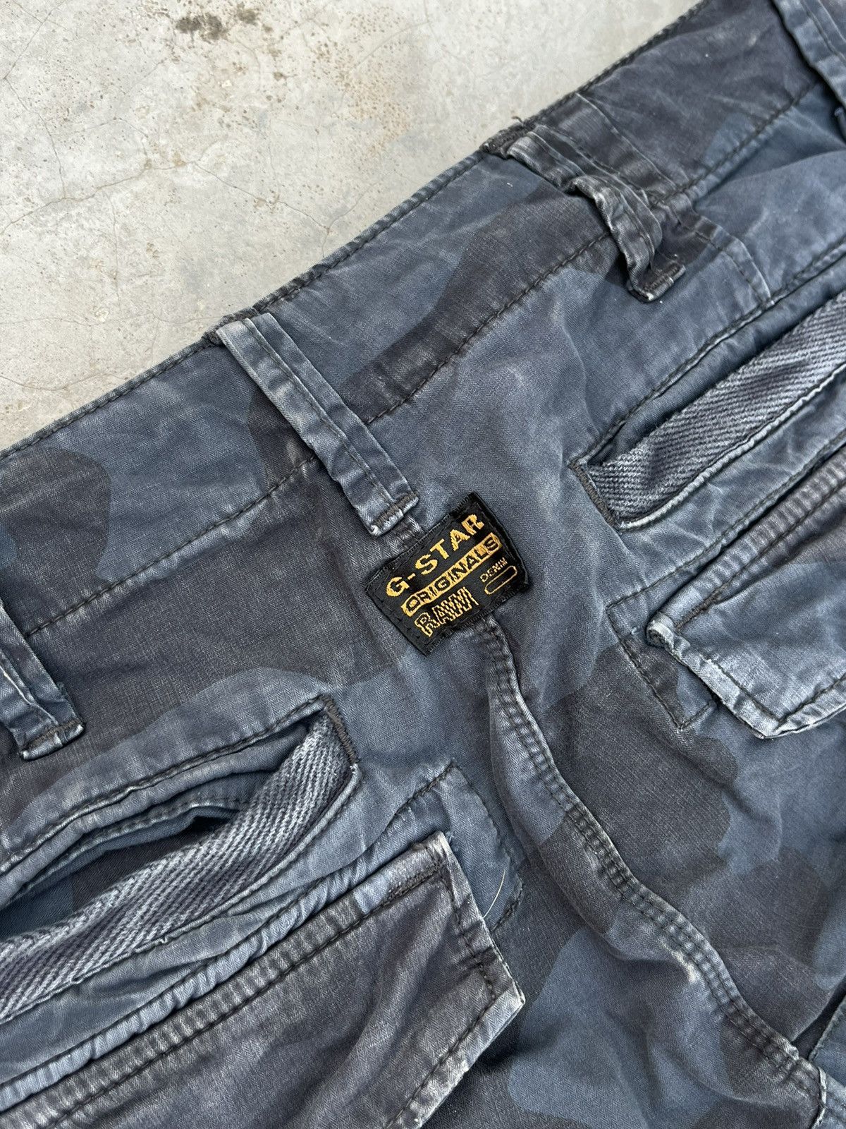 G-Star RARE VINTAGE G-STAR RAW 3301 NAVY MILITARY Size US 34 / EU 50 - 4 Thumbnail
