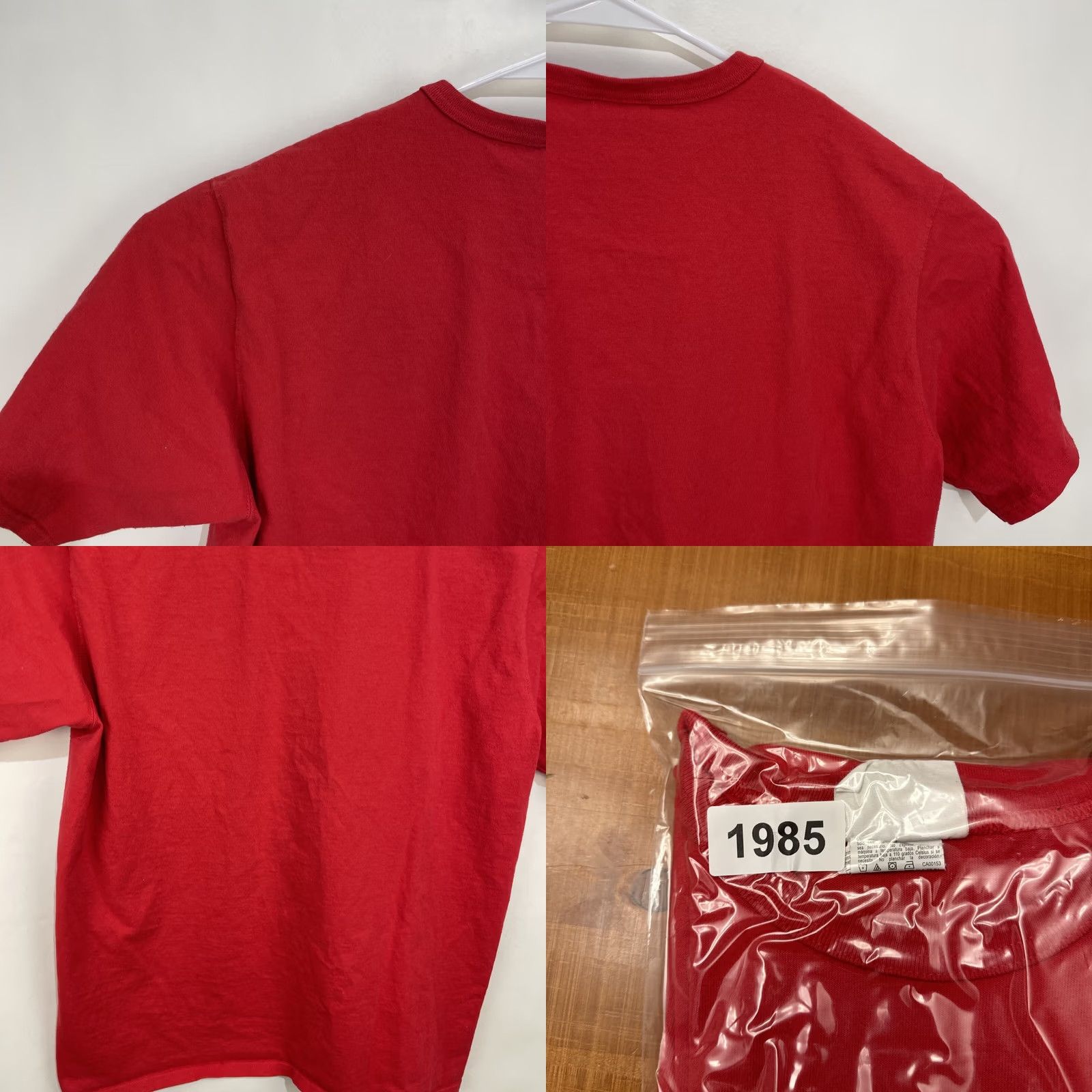 Champion VINTAGE Champion Embroidered T Shirt Red White Blue XXL 2XL Spell Out Shirt Men 90s Sports Logo Size US XXL / EU 58 / 5 - 9 Thumbnail