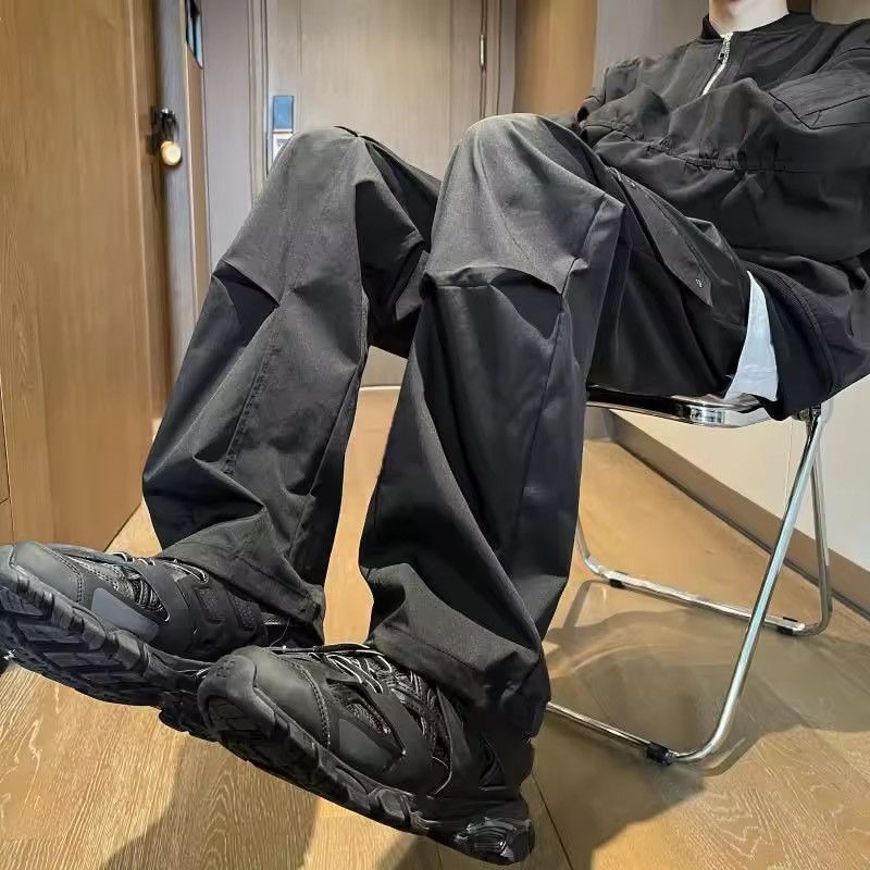 Japanese Brand Black Tactical Cargo Pants - Men’s Streetwear Fashion Size US 31 - 5 Thumbnail