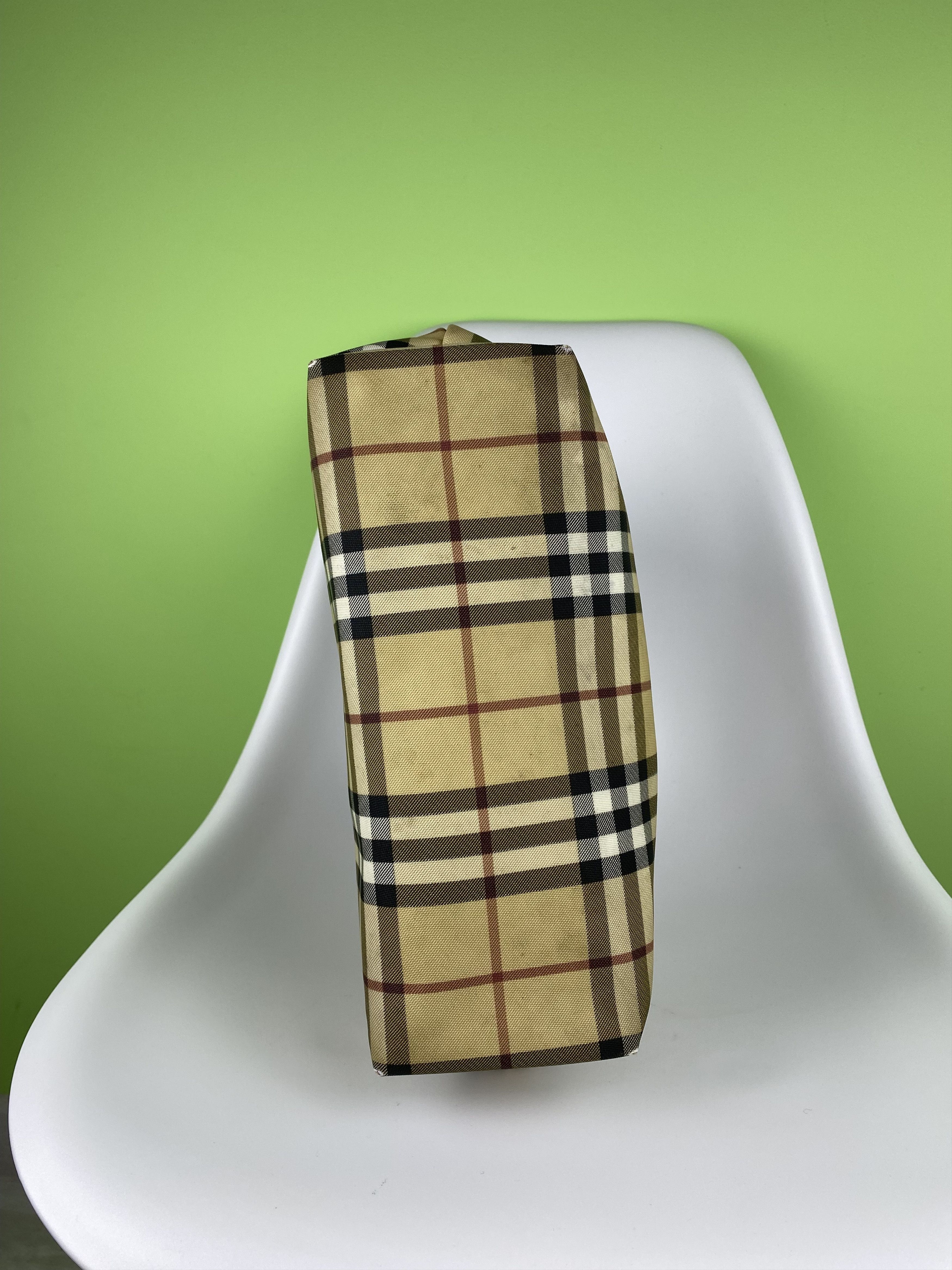 Burberry Burberry London Beige Nova Check Coated Canvas Tote Bag Size ONE SIZE - 14 Thumbnail