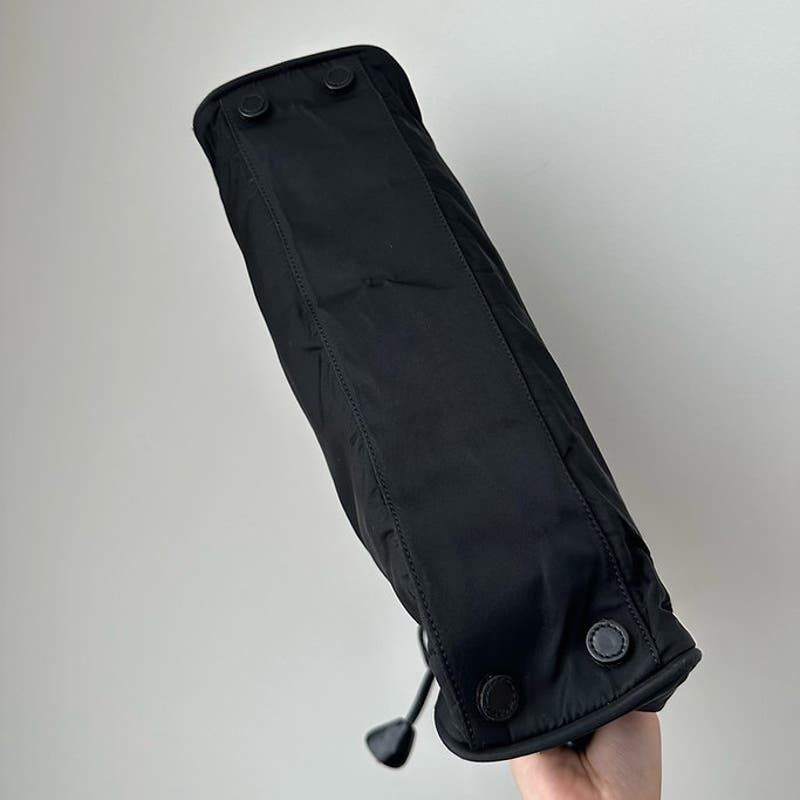 Prada Prada Black Nylon Tote Bag w/ Lock & Key Size ONE SIZE - 5 Thumbnail