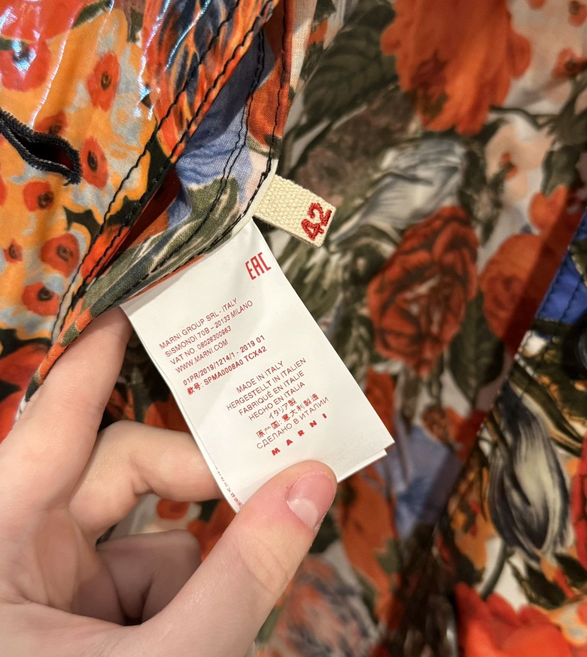 Marni SS2019 Floral Duster Coat Size M / US 6-8 / IT 42-44 - 6 Thumbnail