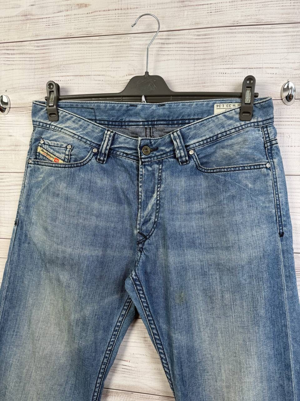 Diesel Vintage 90’s Diesel Jeans Avantgarde Pocket Designer Japanes Size US 33 - 2 Thumbnail