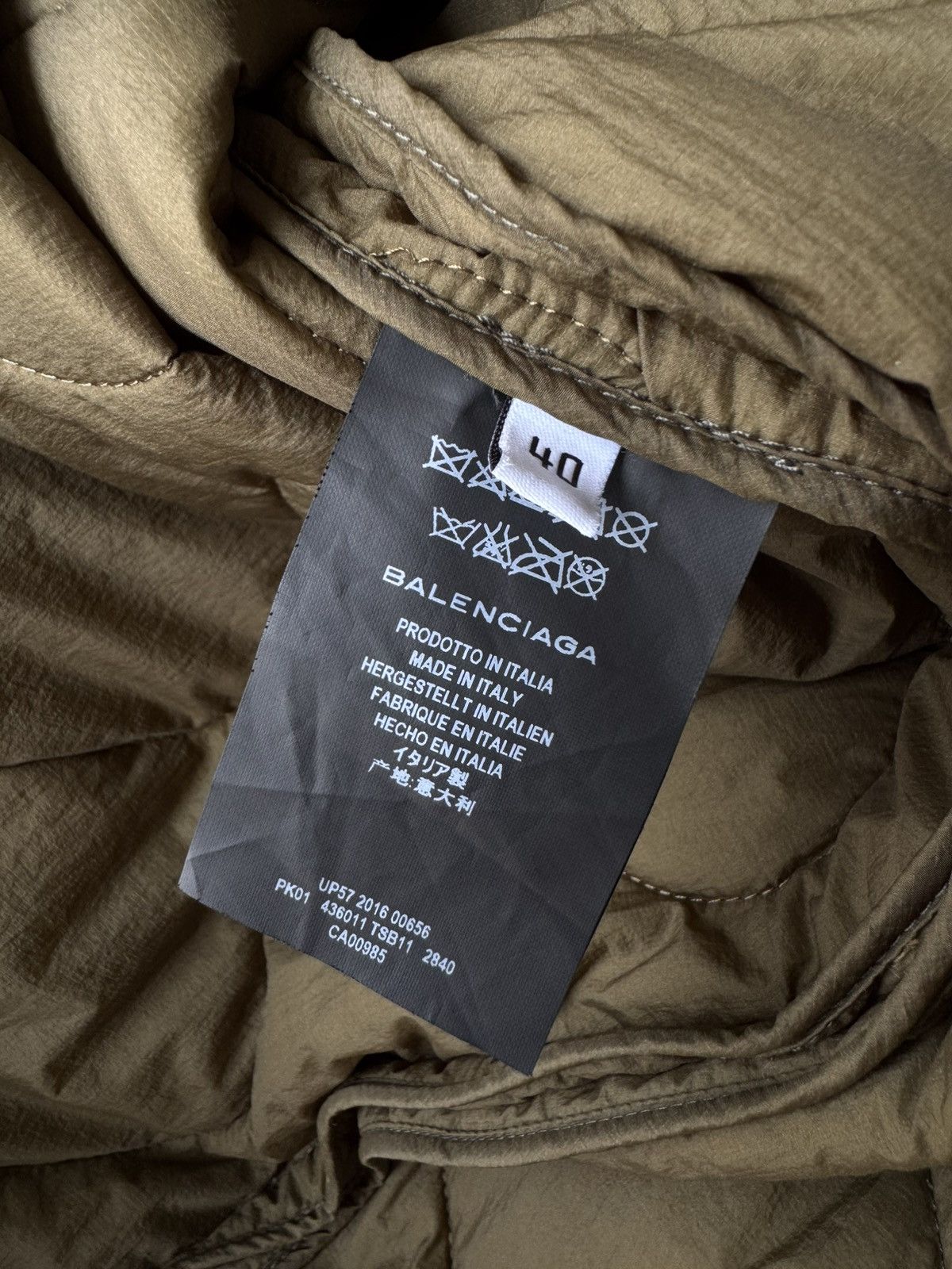 Balenciaga Balenciaga AW16 Aviator Lamb Fur Military Oversized Parka Size US M / EU 48-50 / 2 - 12 Thumbnail