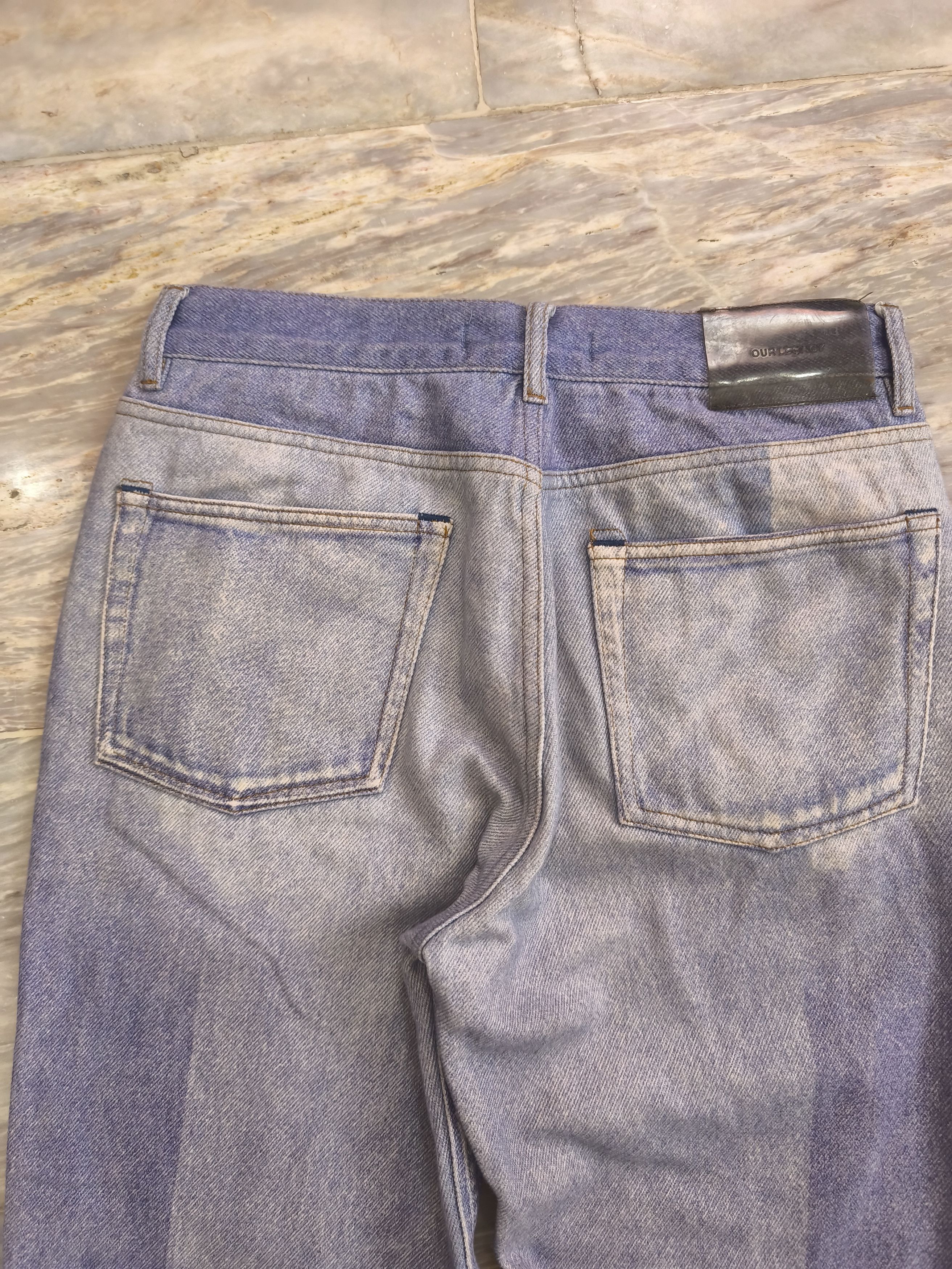 Our Legacy OUR LEGACY THIRD CUT WIDE DENIM PANTS Size US 30 / EU 46 - 7 Thumbnail