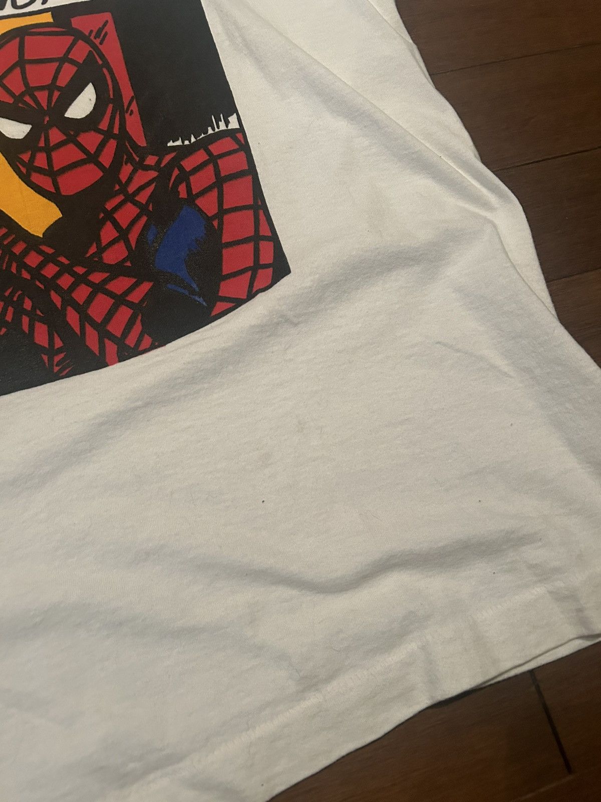 Other Rare Spider Man Fuck The World T Shirt Size US XL / EU 56 / 4 - 3 Thumbnail