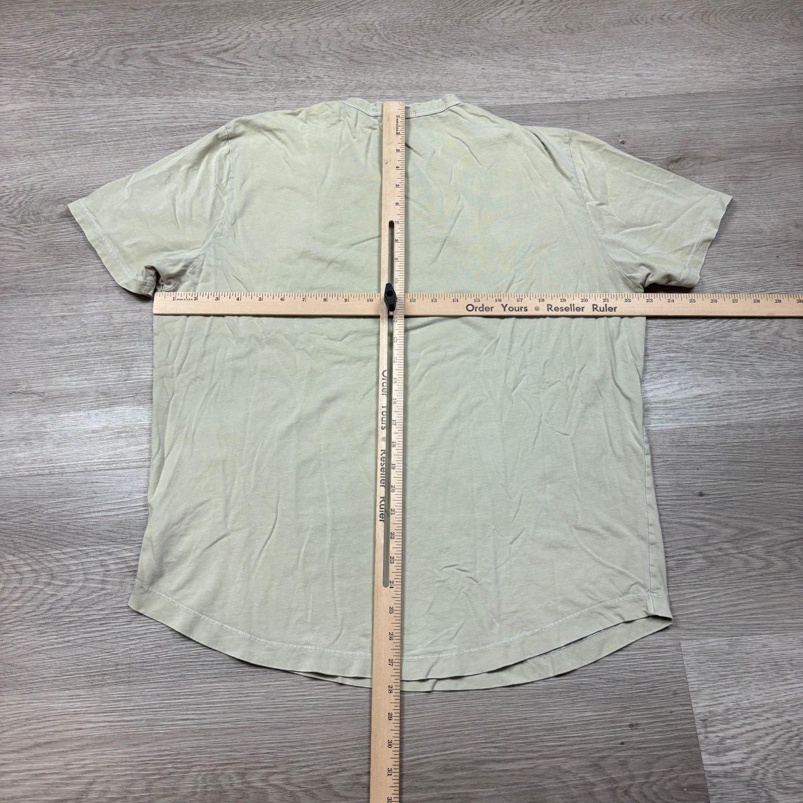 Buck Mason Buck Mason Curved Hem Slub Cotton Short Sleeve T Shirt XL Size US XL / EU 56 / 4 - 3 Thumbnail