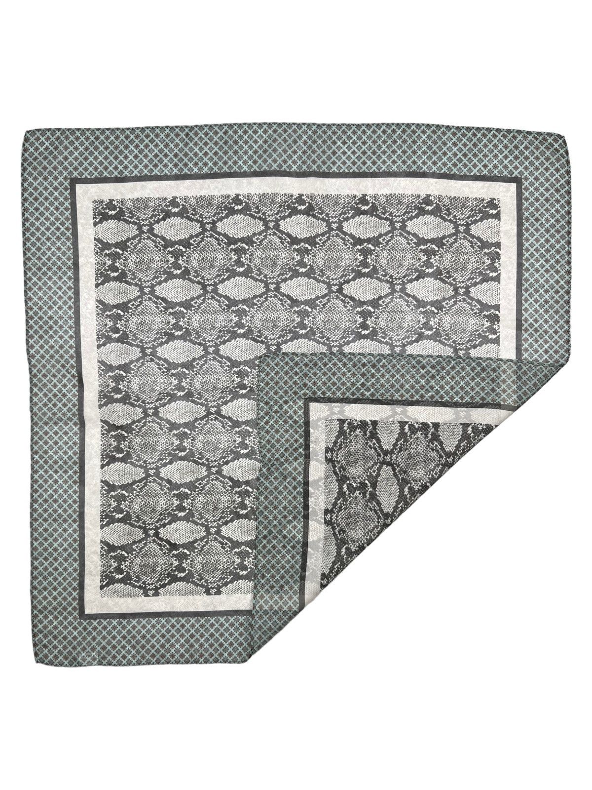 Japanese Brand Jeanasis Handkerchief Neckerchief Bandana Pocketsquare Size ONE SIZE - 3 Thumbnail