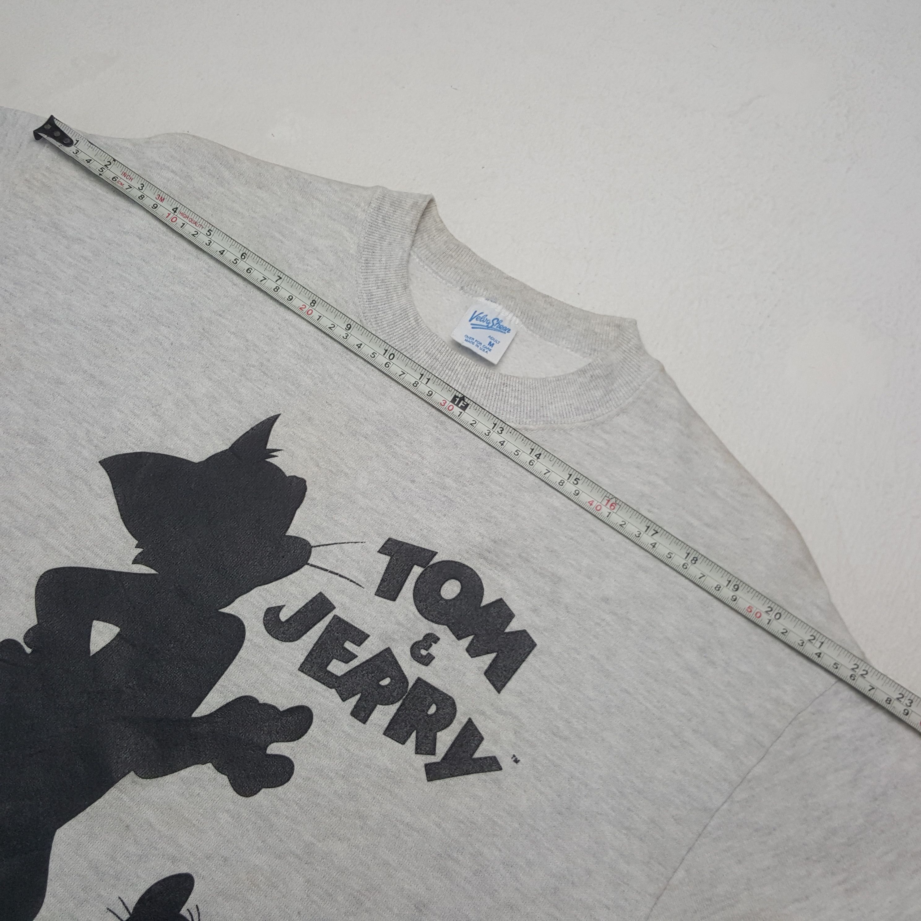 Cartoon Network × Vintage Vintage Tom & Jerry Cartoon Sweatshirt Size US M / EU 48-50 / 2 - 6 Thumbnail