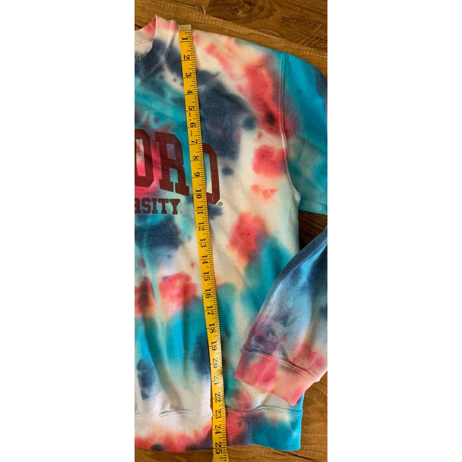 Other Women’s Tie Dye Oxford University Logo Crew Sweatshirt EUC Size US M / EU 48-50 / 2 - 6 Thumbnail