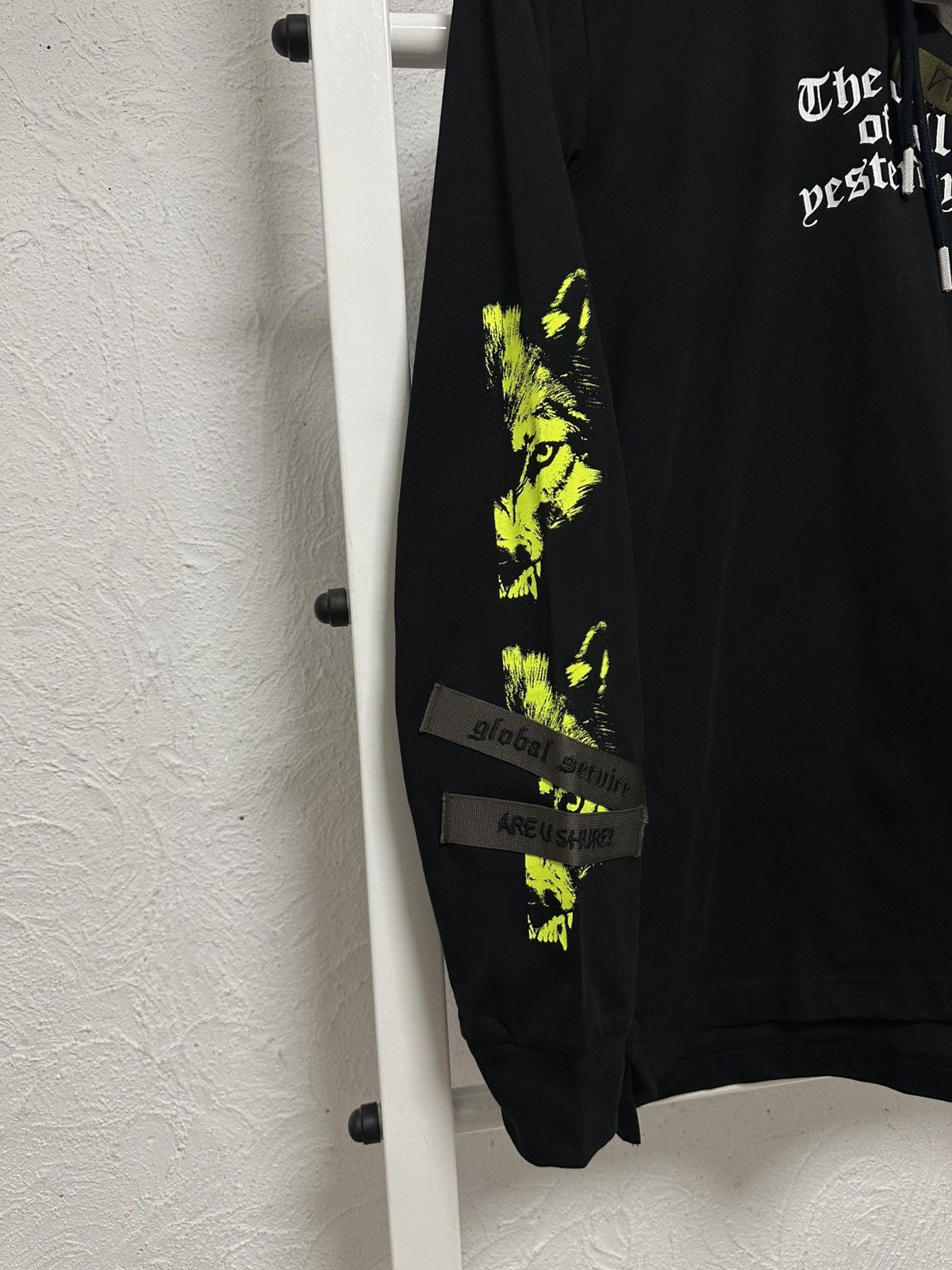 Diesel Diesel Avant-Garde Black Hoodie Size S Size US S / EU 44-46 / 1 - 4 Thumbnail
