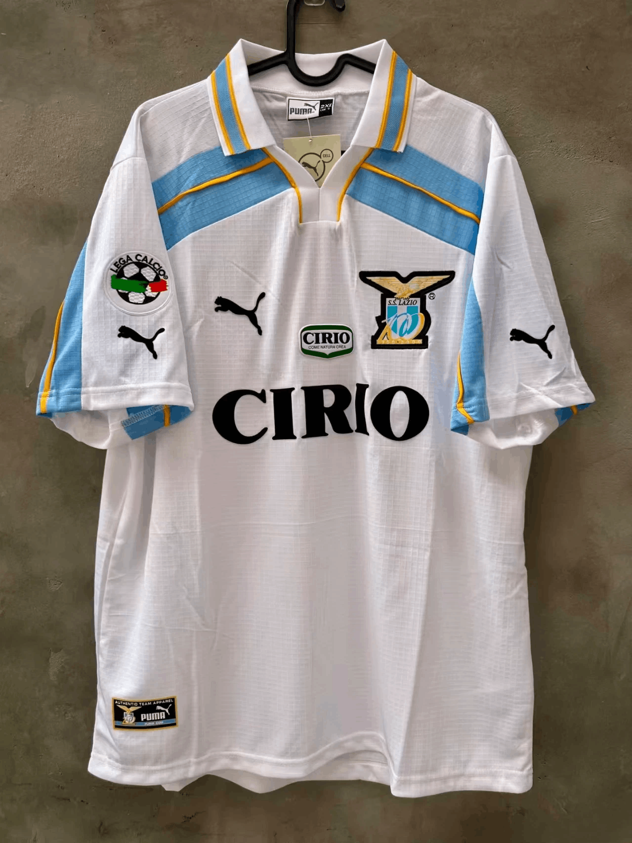 Other 1999 2000 Lazio #18 Nedvěd Jersey Size US L / EU 52-54 / 3 - 2 Thumbnail