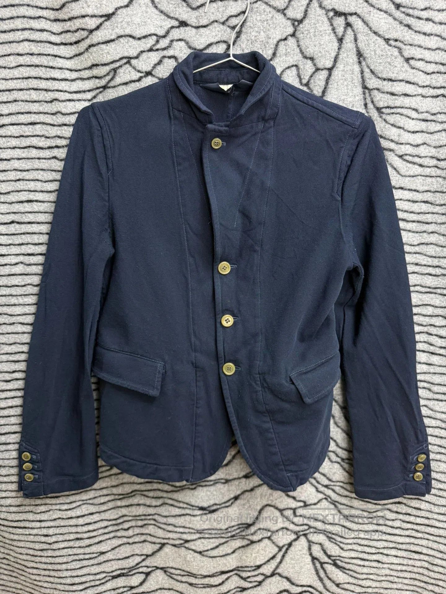 Comme des Garcons Comme des Garçons Classic Fleece Blazer Navy. Size US M / EU 48-50 / 2 - 1 Thumbnail