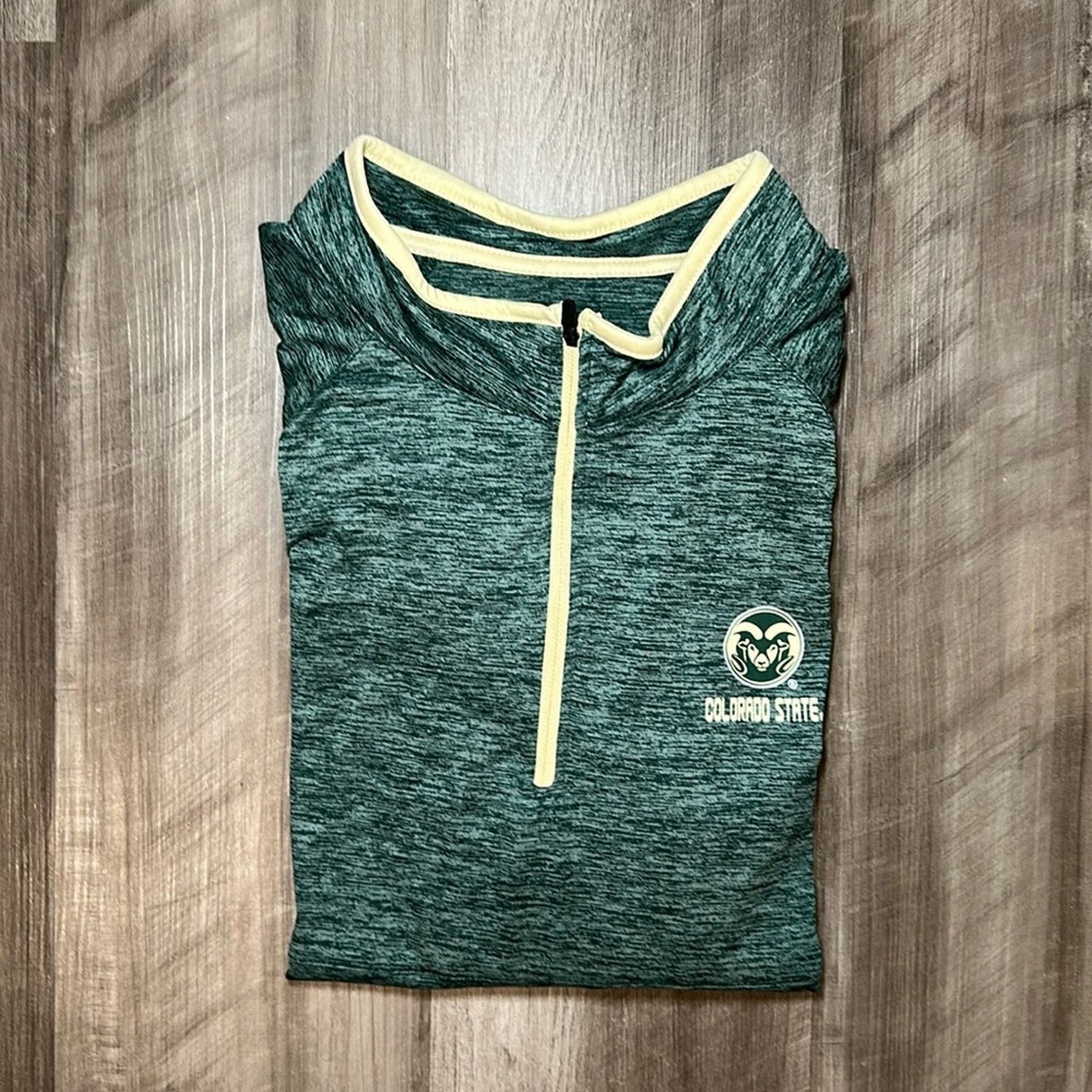 Colosseum Athletics Colorado State Rams Colosseum Quarter Zip Pullover - XL Size US XL / EU 56 / 4 - 1 Thumbnail