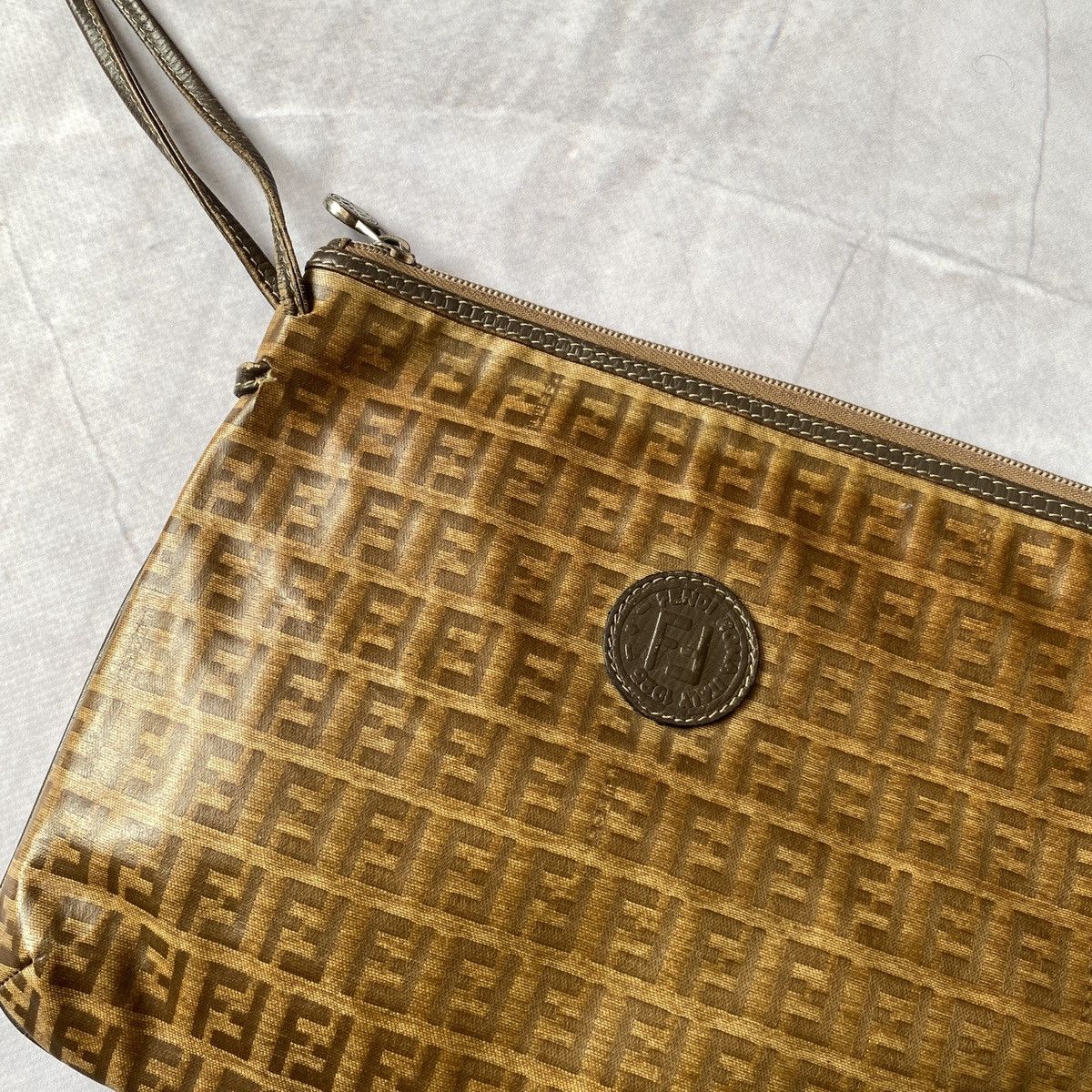 Fendi × Vintage vintage Fendi Monogram Shoulder Bag messenger 80s luxury Size ONE SIZE - 3 Thumbnail