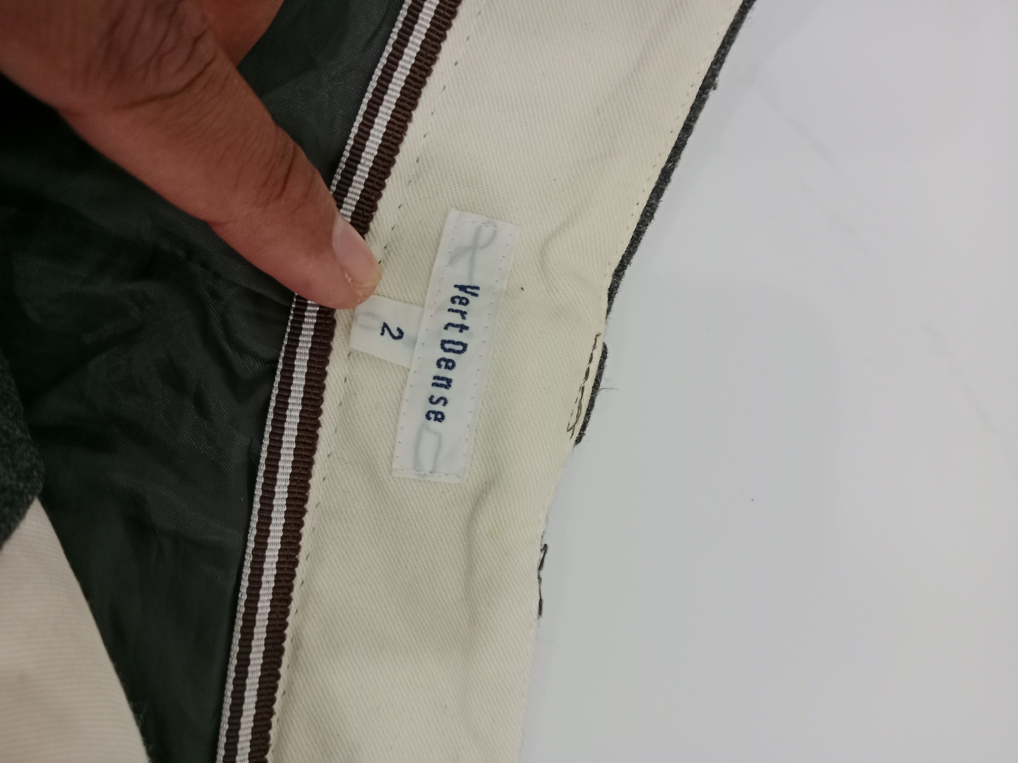 Japanese Brand Vert Dense Like Wool Pants Japanese Brand Size US 30 / EU 46 - 9 Thumbnail