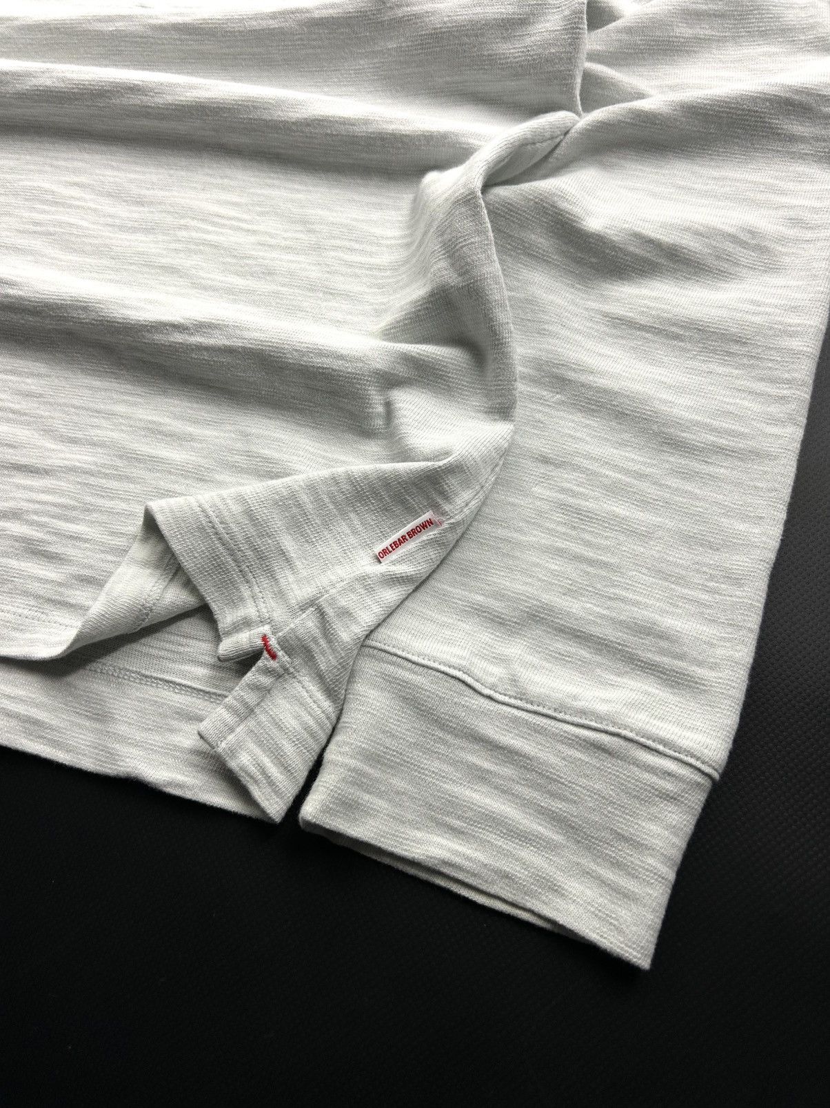 Orlebar Brown Orlebar Brown Button-Up Sweatshirt Grey XL Vintage Designer Size US XL / EU 56 / 4 - 10 Thumbnail