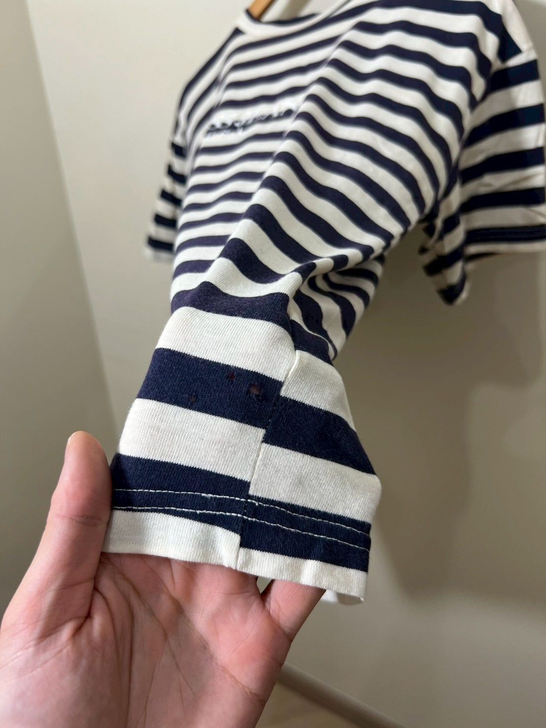 Vintage Vintage 90's Guess Jeans USA Striped shirt bnz01 Size US S / EU 44-46 / 1 - 5 Thumbnail