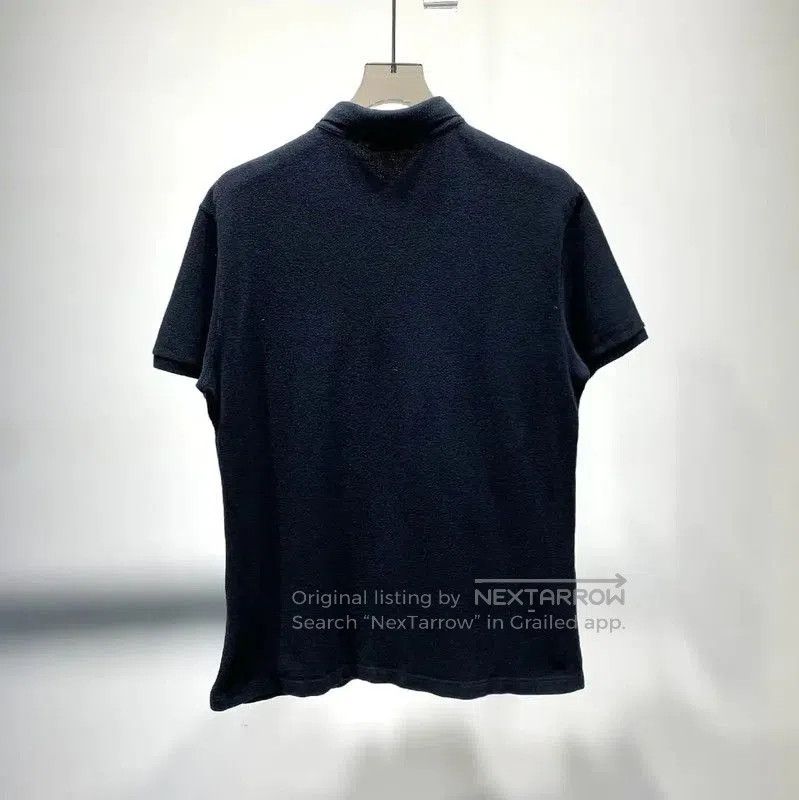 Versace Versace Black Cotton Men's Polo Shirt . Size US L / EU 52-54 / 3 - 3 Thumbnail