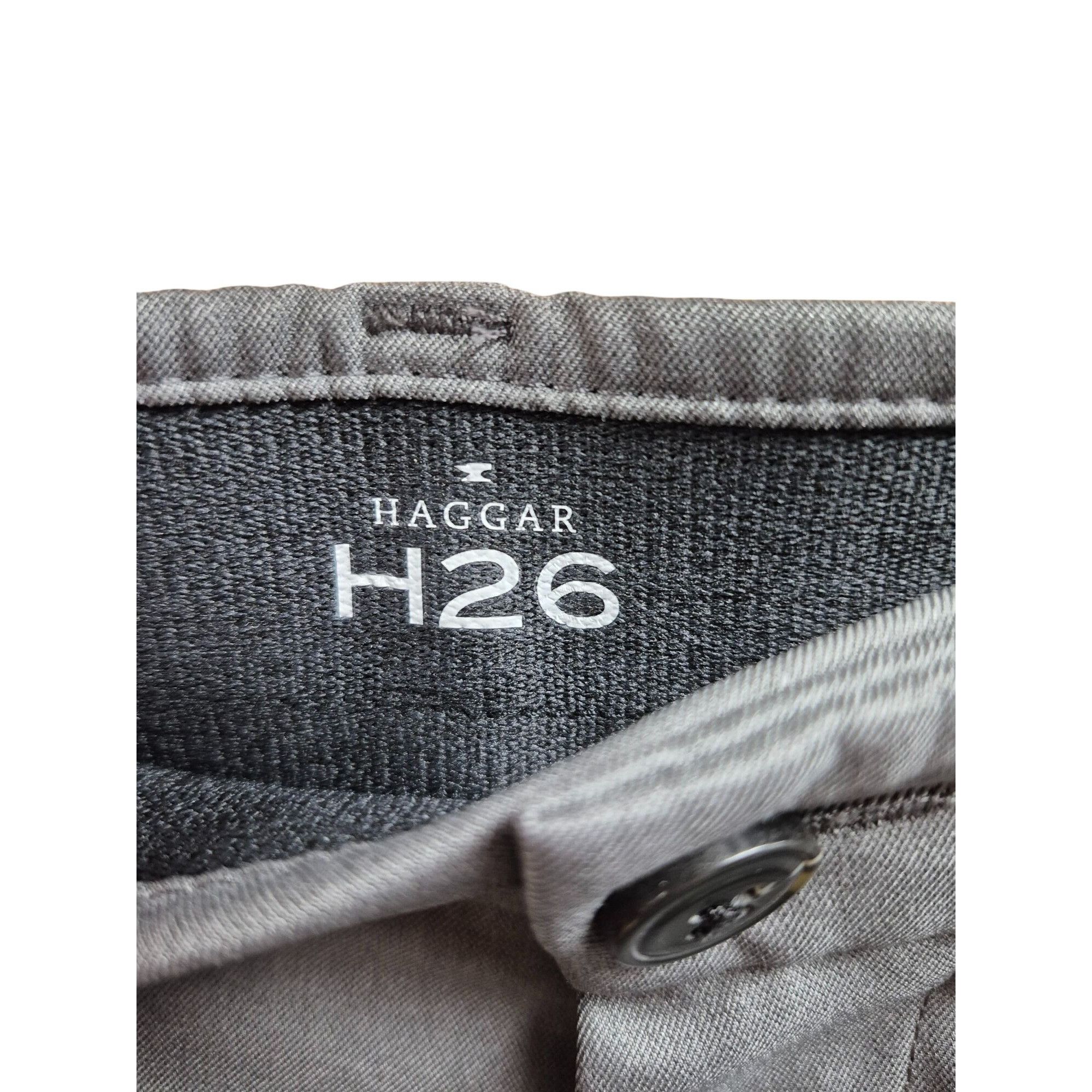 Haggar Haggar H26 Mens Performance 4-Way Stretch Slim Fit Trousers Size US 36 / EU 52 - 6 Thumbnail