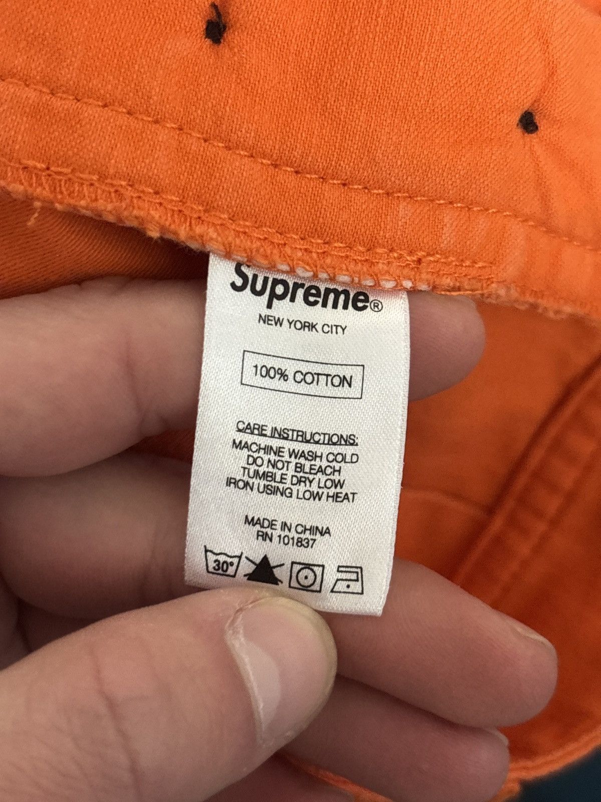 Supreme Supreme Cargo Short Orange SS16 Size US 32 / EU 48 - 14 Thumbnail