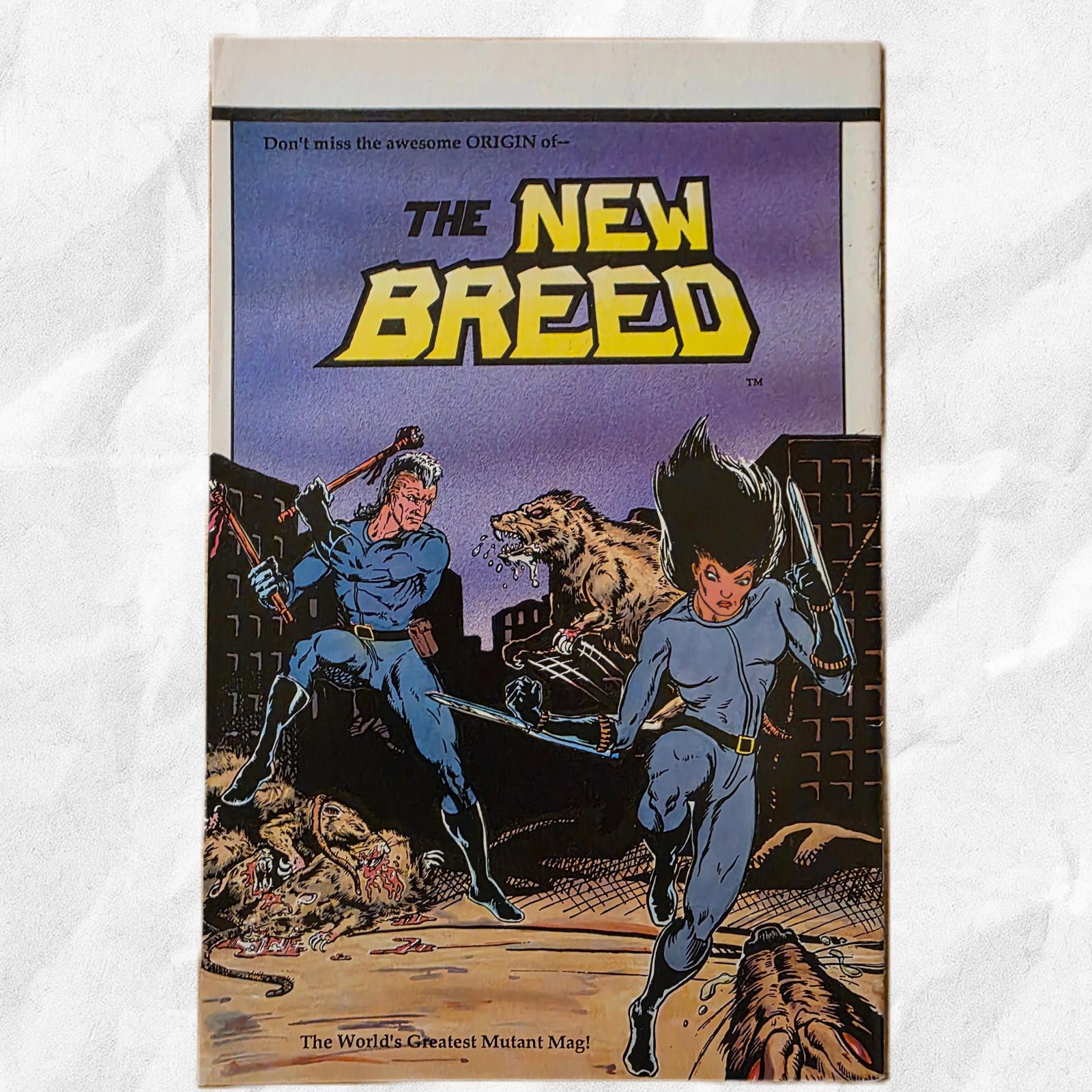 Other Power Factor #2 VF 1988 Pied Piper US Superhero Comic (C) Size ONE SIZE - 5 Thumbnail