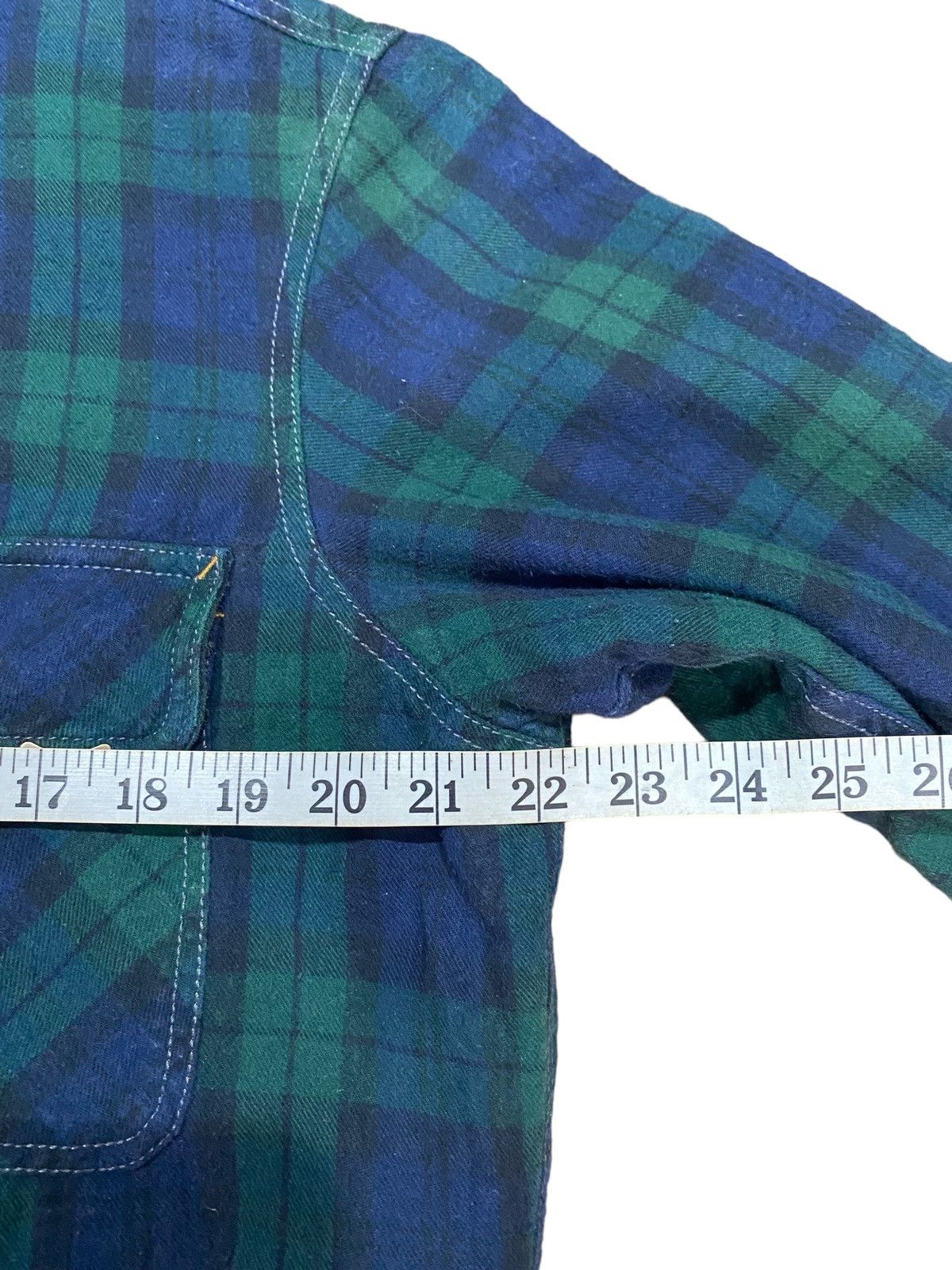 Avirex AVIREX LTD Linen Plaid Button Shirt Long Sleeve Size US XL / EU 56 / 4 - 17 Thumbnail