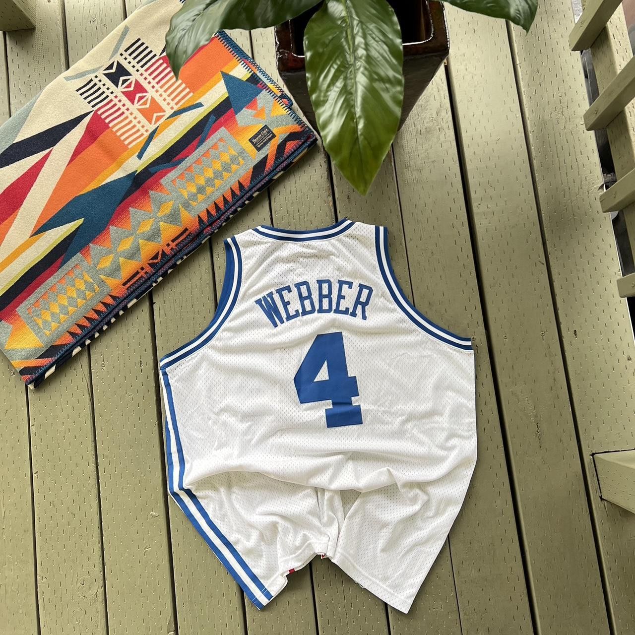 Nike × Vintage Nike Team Sacramento Kings Chris Webber #4 “Royals” Jersey Size US XXL / EU 58 / 5 - 5 Thumbnail