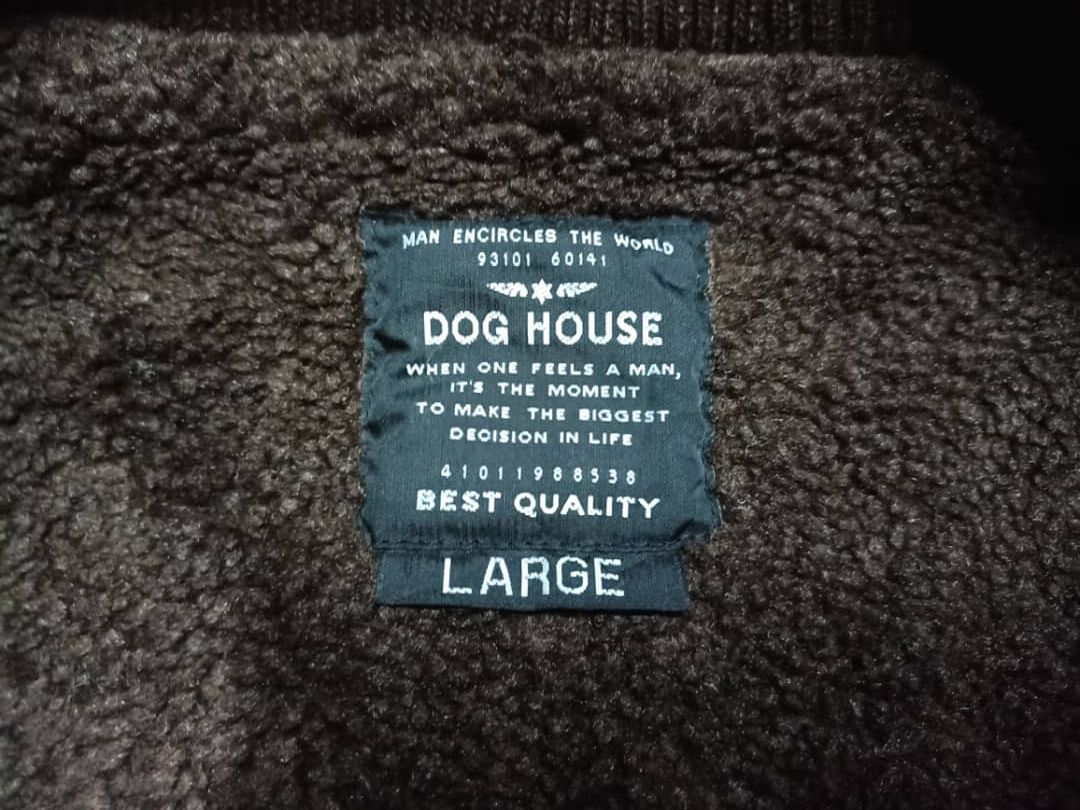 Japanese Brand Dog House Bomber Sherpa jacket Size US L / EU 52-54 / 3 - 8 Thumbnail