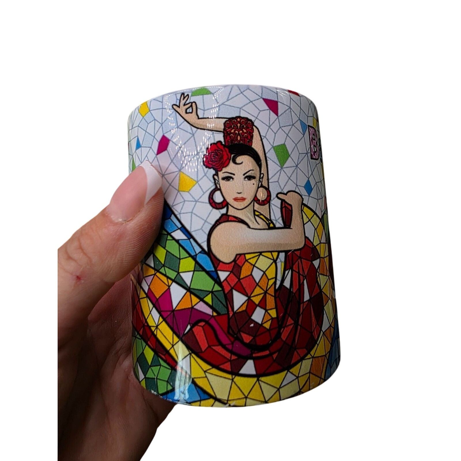 & Other Stories Barcelona Mosaic Flamenco Dancer Coffee Mug Ceramic 12oz Size ONE SIZE - 9 Thumbnail