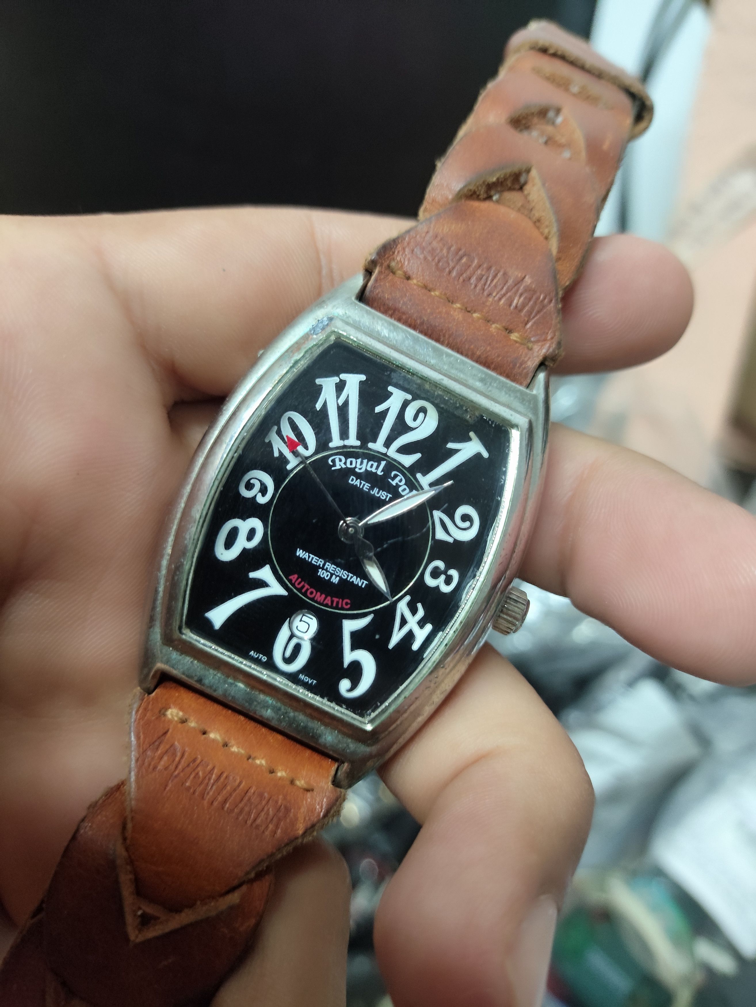 Japanese Brand VINTAGE ROYAL POLO AUTOMATIC WATCH MOVEMENT Size ONE SIZE - 2 Thumbnail