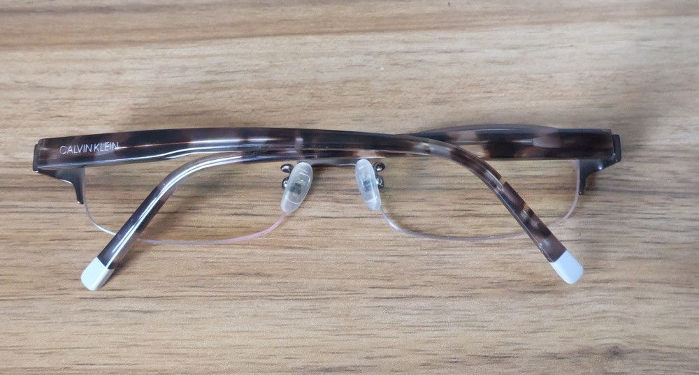 Calvin Klein Calvin Klein CK5466A Half Rim Titanium Glasses Size ONE SIZE - 8 Thumbnail