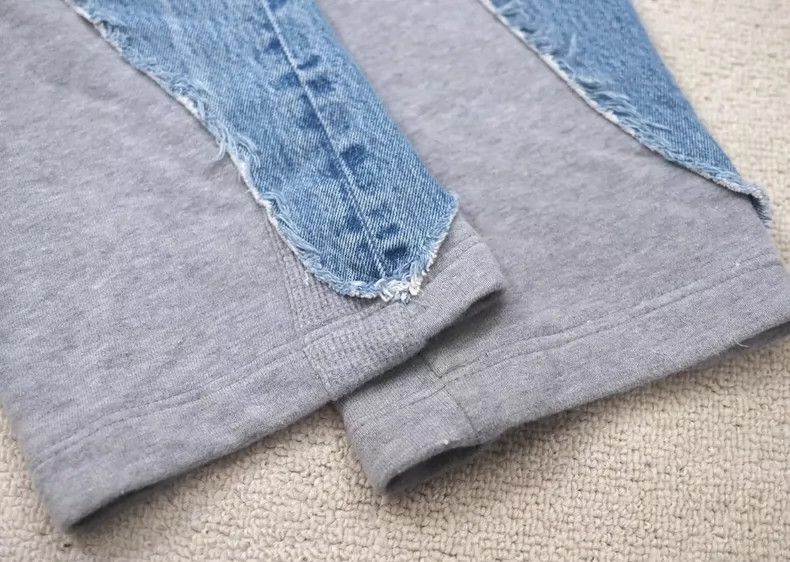Greg Lauren Greg Lauren size5 Splicing jeans Size US 42 / EU 58 - 7 Thumbnail