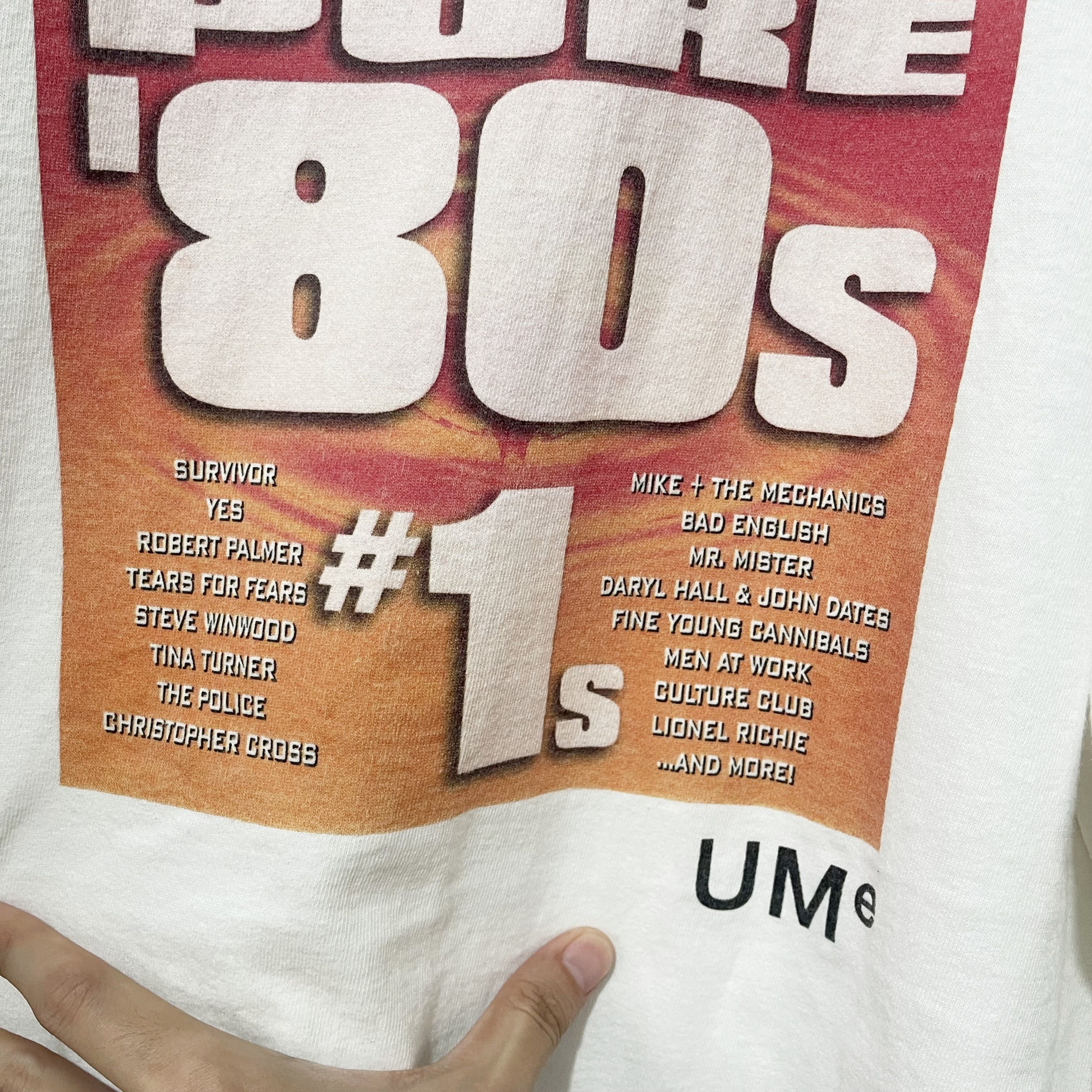 Vintage Vintage 2000s “I Want My ’80s!” Ringer T-Shirt Size US XL / EU 56 / 4 - 5 Thumbnail
