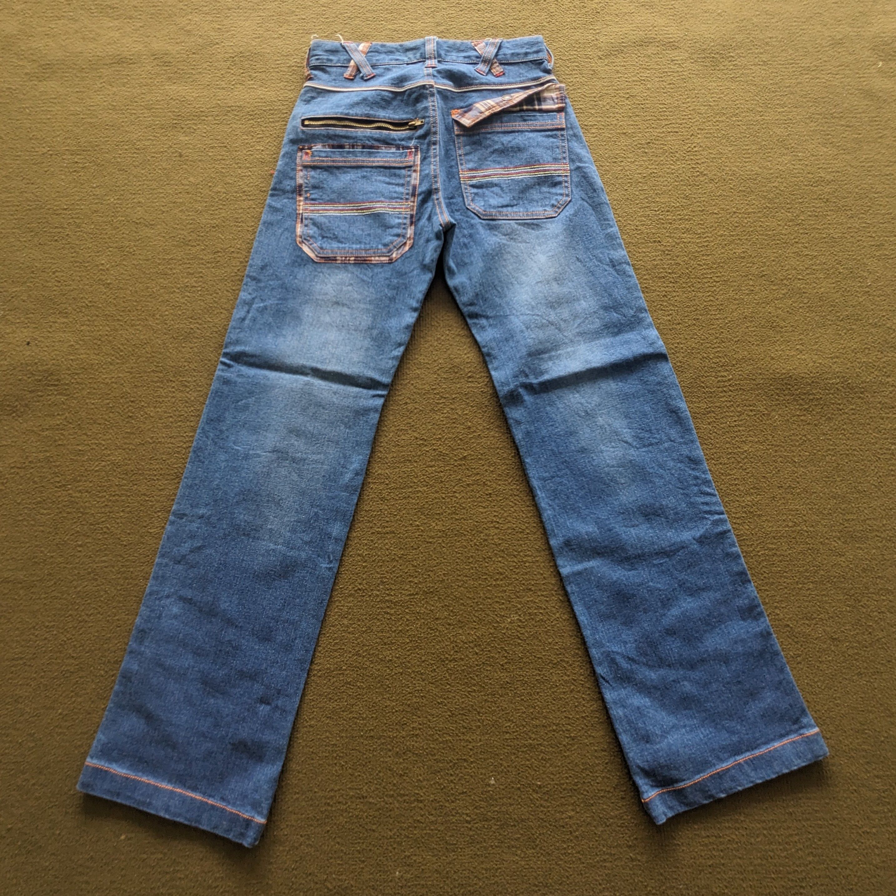 Vintage Vintage SKULLS XYZ Japanese Brand Jeans Size US 26 / EU 42 - 3 Thumbnail