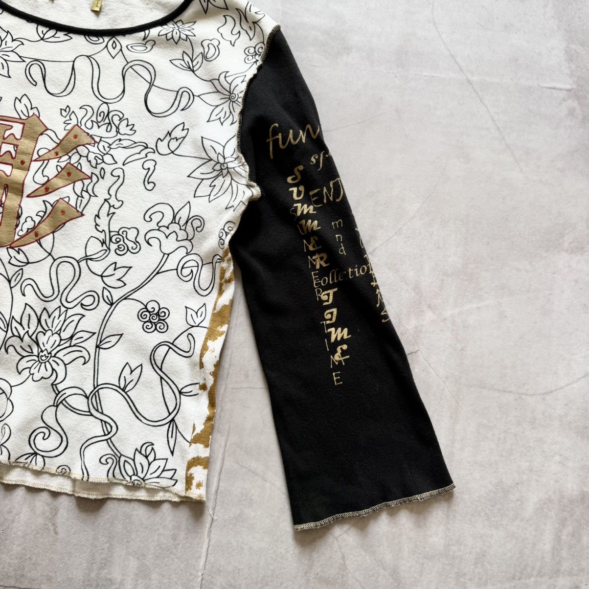 Hysteric Glamour Japan Yin Yang Flowers Longsleeve Style Hysteric Glamour Y2K Size L / US 10 / IT 46 - 3 Thumbnail