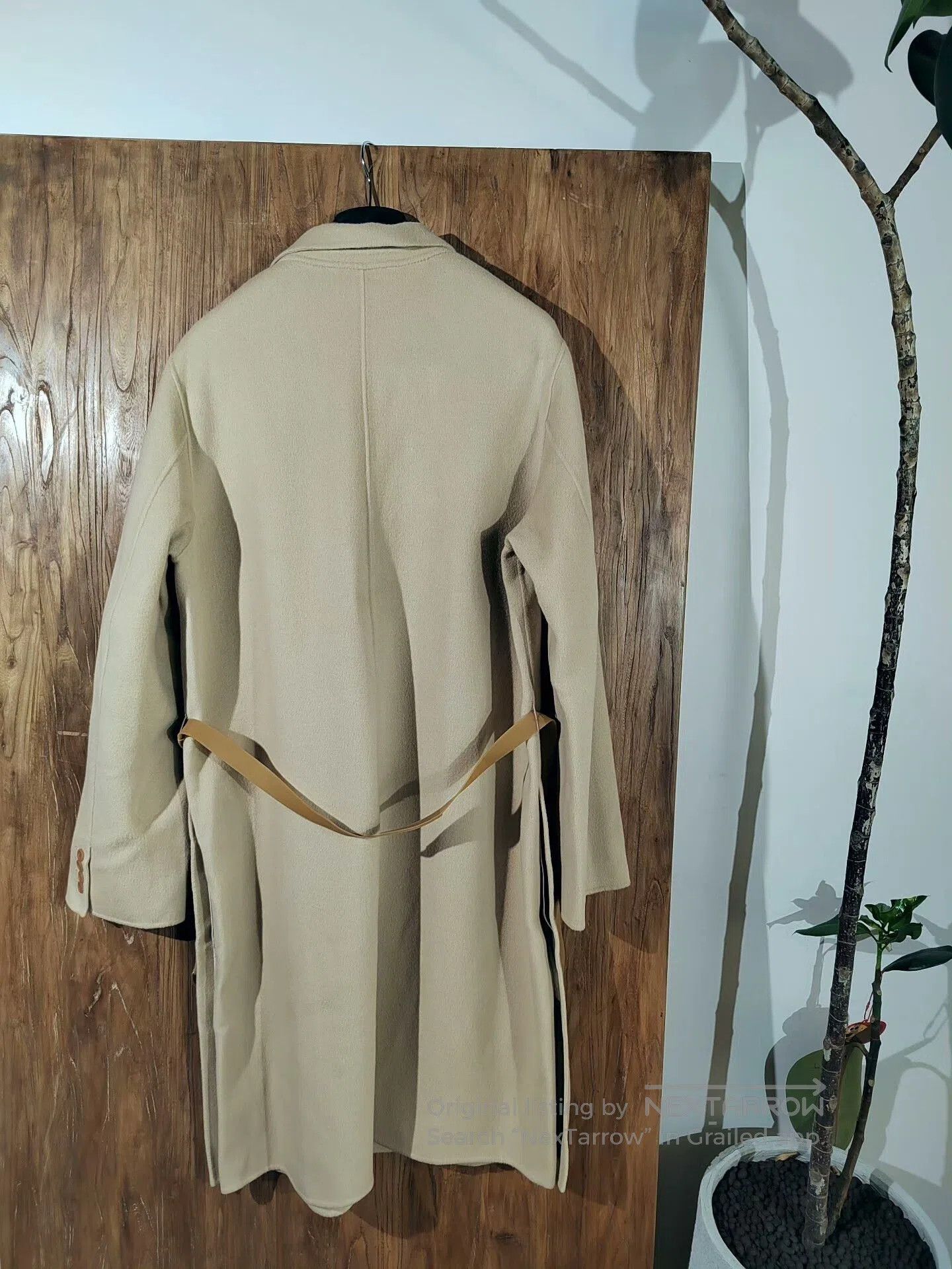 Helmut Lang Helmut Lang Wool Blend Overcoat. Size L / US 10 / IT 46 - 7 Thumbnail