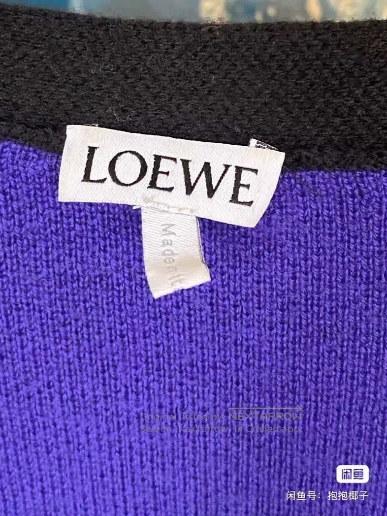 Loewe Loewe Wool knitted cardigan jacket Size US M / EU 48-50 / 2 - 3 Thumbnail