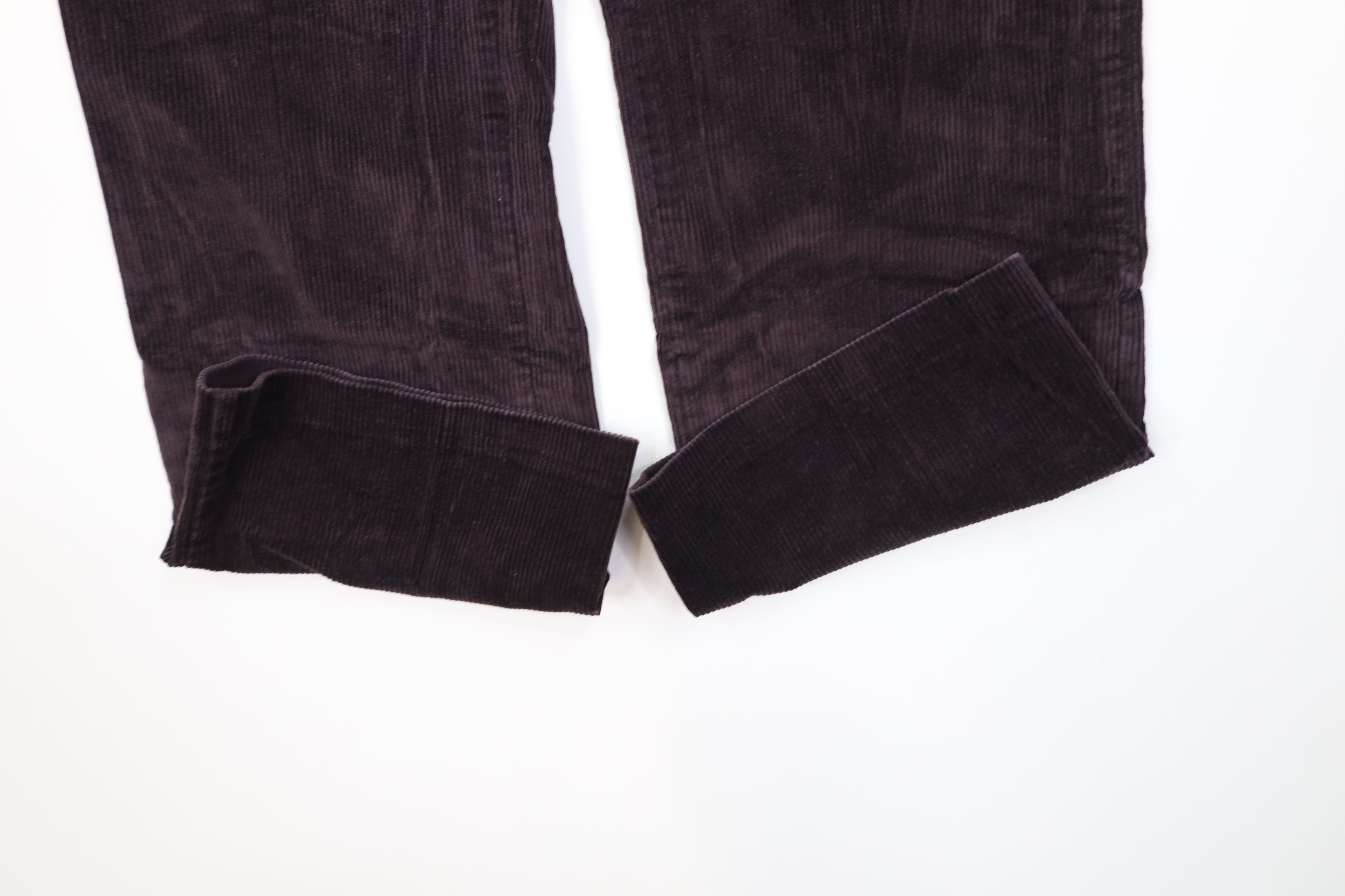 Vintage Vintage 70s Streetwear Corduroy Bell Bottoms Pants Dark USA Size US 38 / EU 54 - 5 Thumbnail