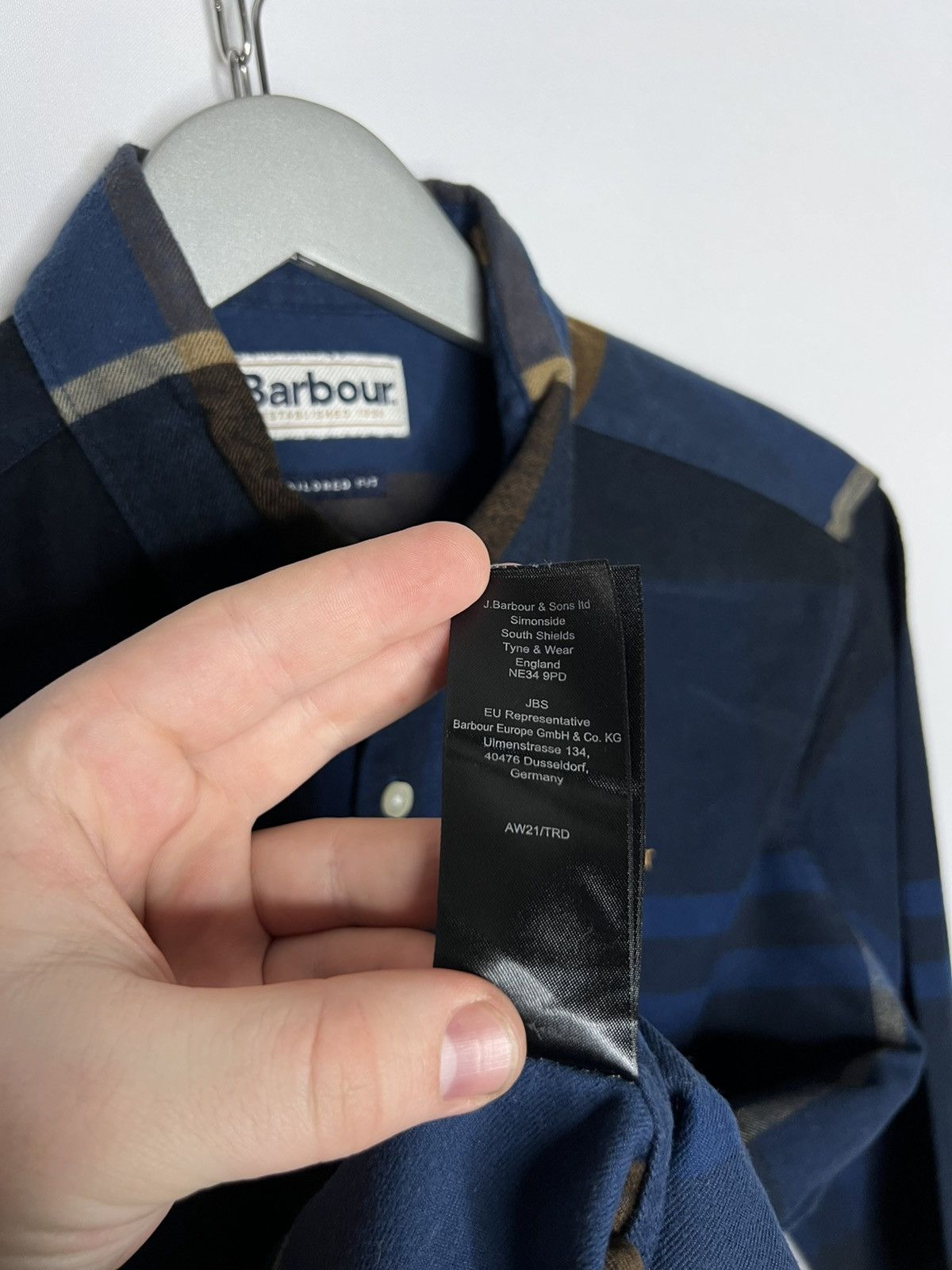Barbour Vintage Barbour Striped Long Sleeve Shirt Rare Size US S / EU 44-46 / 1 - 11 Thumbnail
