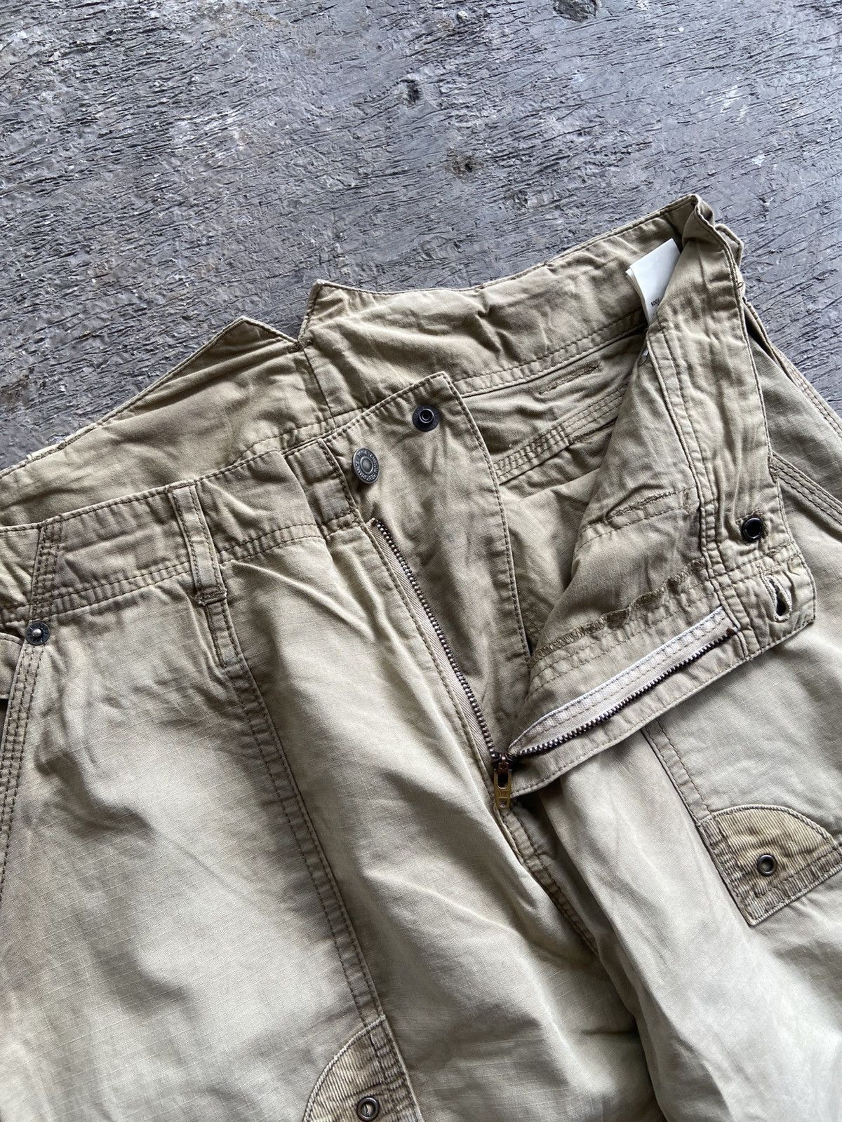PPFM 1990s PPFM - Vintage Military Double Knee Pants Size US 33 - 4 Thumbnail