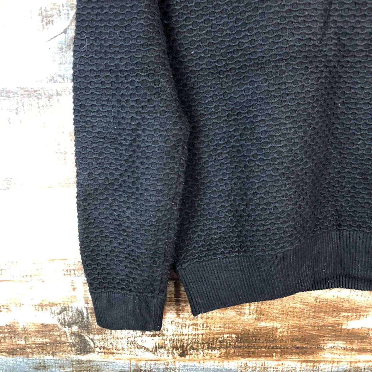 Homespun Knitwear × Japanese Brand Torrazo Donna Black vintage Knitwear #A2501 Size S / US 4 / IT 40 - 17 Thumbnail