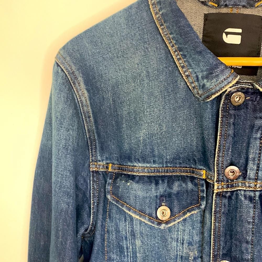 Designer G-Star RAW - D-Staq Denim Jkt- Med - 100% Cotton (Organic) Size US M / EU 48-50 / 2 - 4 Thumbnail