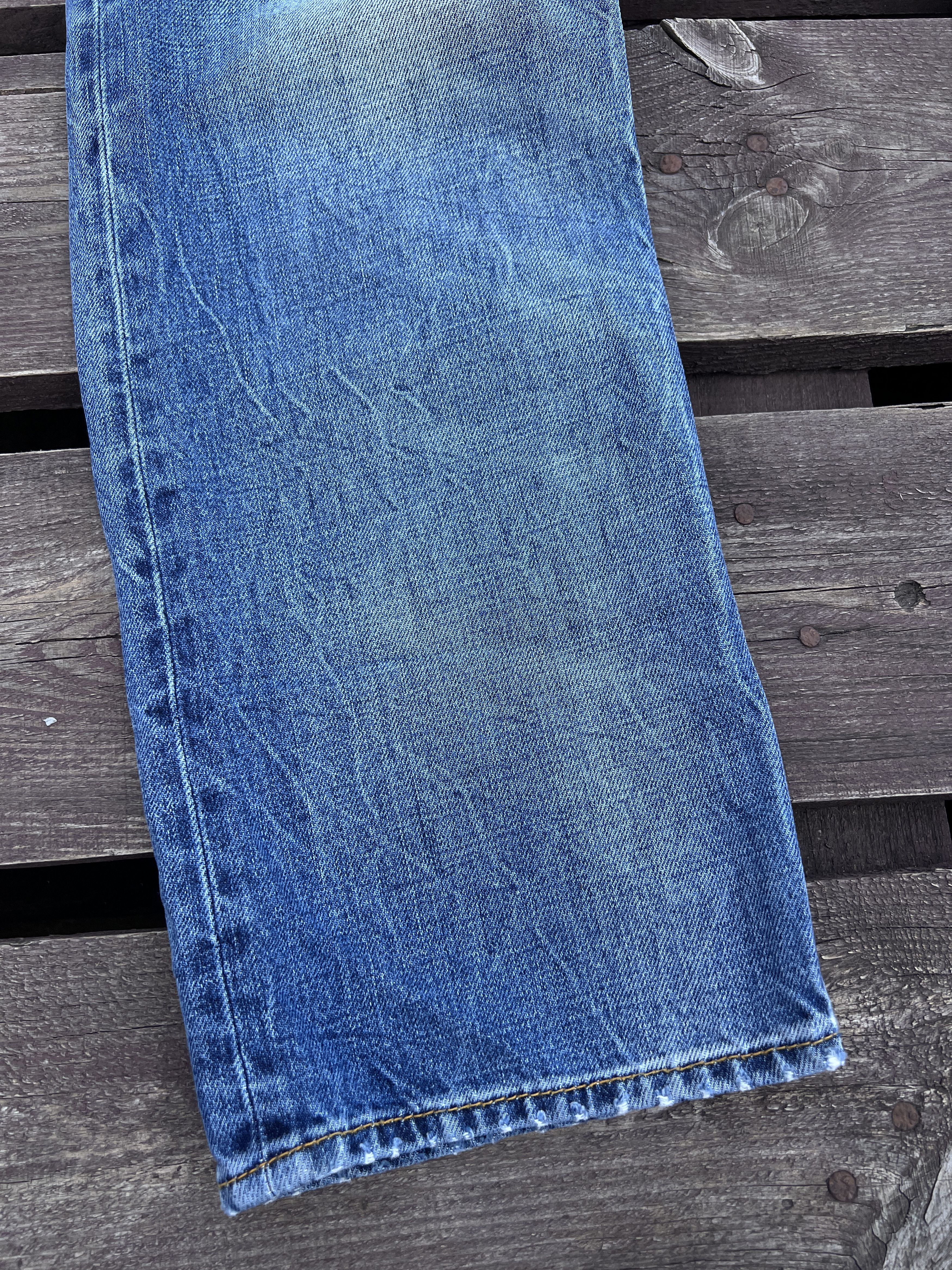 Acne Studios Acne Studios Vintage Generic Girl Distressed Denim Jeans Size 29" - 18 Thumbnail