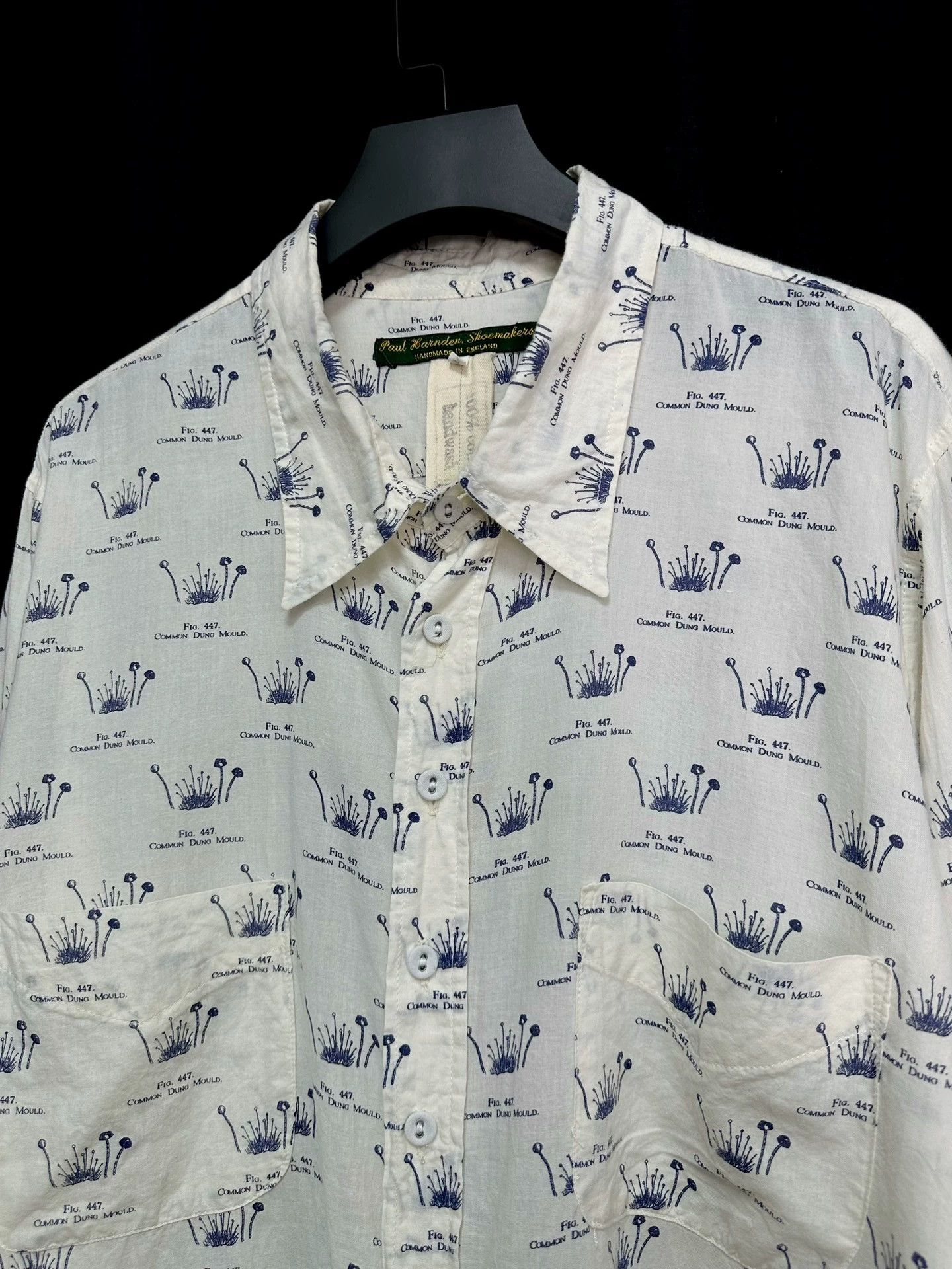 Paul Harnden Shoemakers Paul Harnden Rare Early Mushroom Print Washed Cotton Loose S Size US S / EU 44-46 / 1 - 3 Thumbnail
