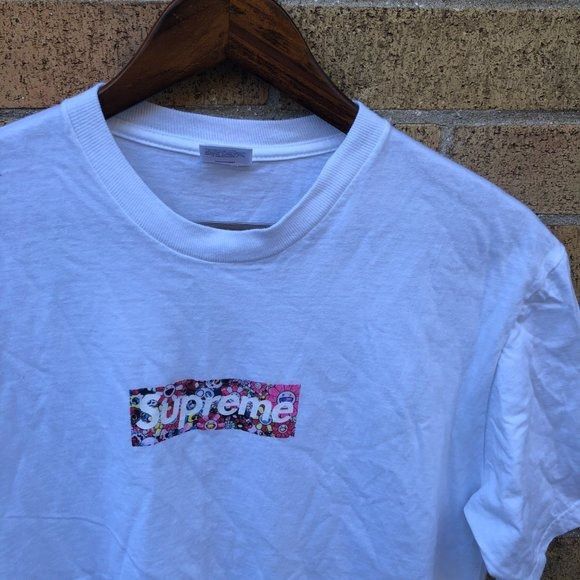 Supreme × Takashi Murakami 2020 Supreme X Takashi Murakami Box Logo T Shirt Covid-19 Re Size US M / EU 48-50 / 2 - 8 Thumbnail