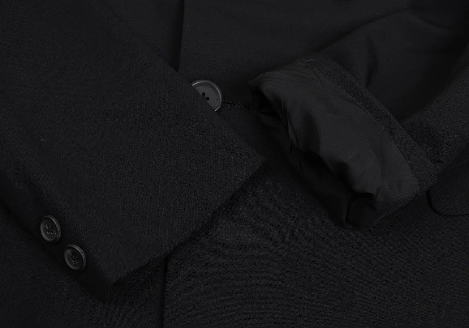 Yohji Yamamoto Yohji Yamamoto Wool Puff Sleeve Jacket Size US L / EU 52-54 / 3 - 9 Thumbnail